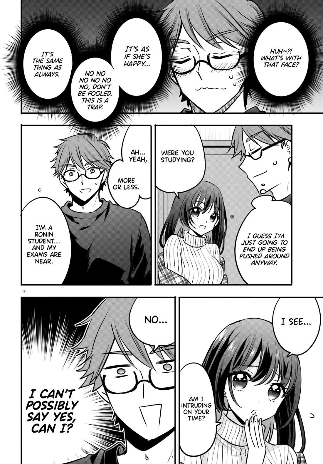 A Man Who Never Be Tempted VS A Girl Who Tempt Perfectly chapter 8 page 12