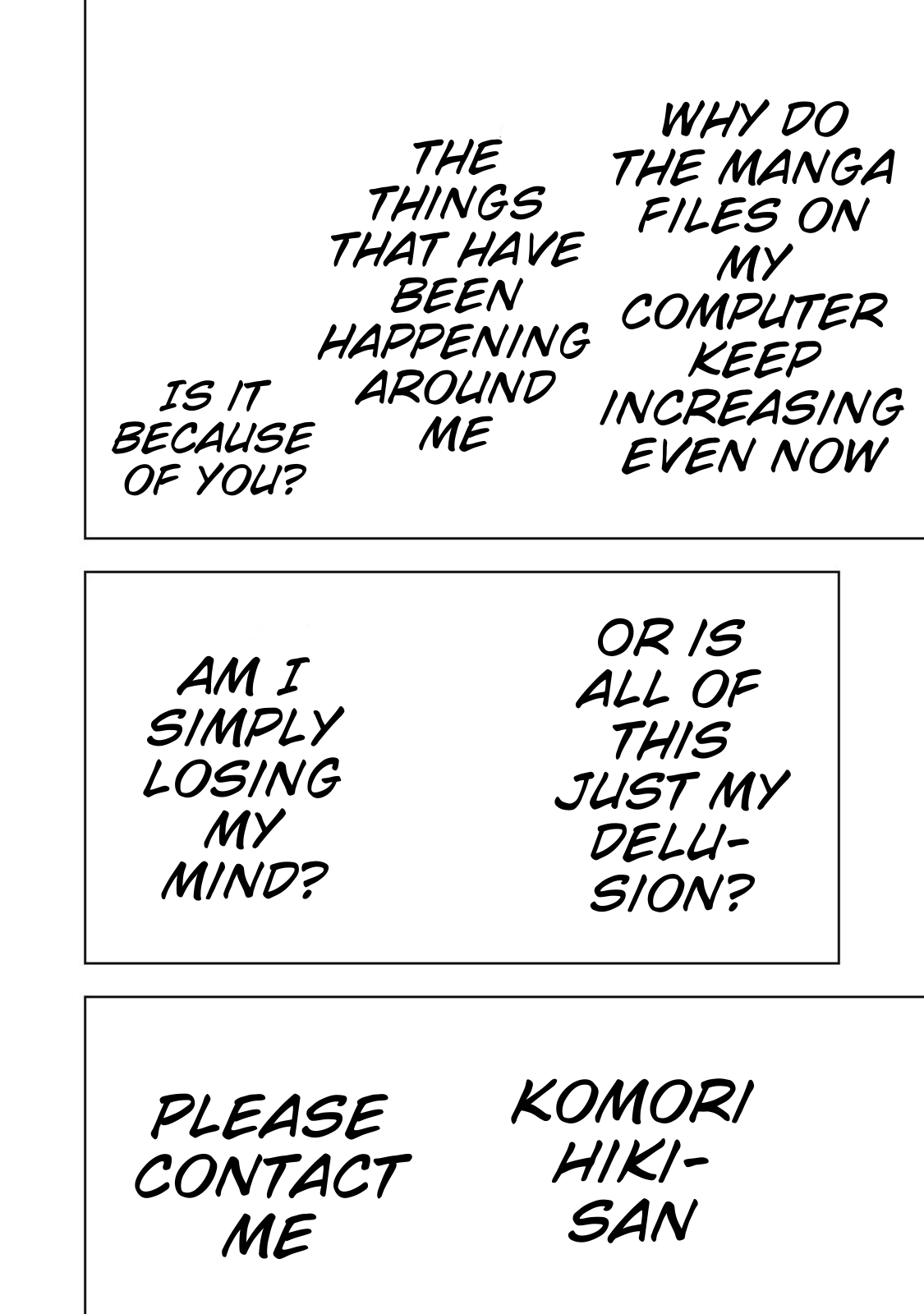 A Manga Someone Drew chapter 22 page 20
