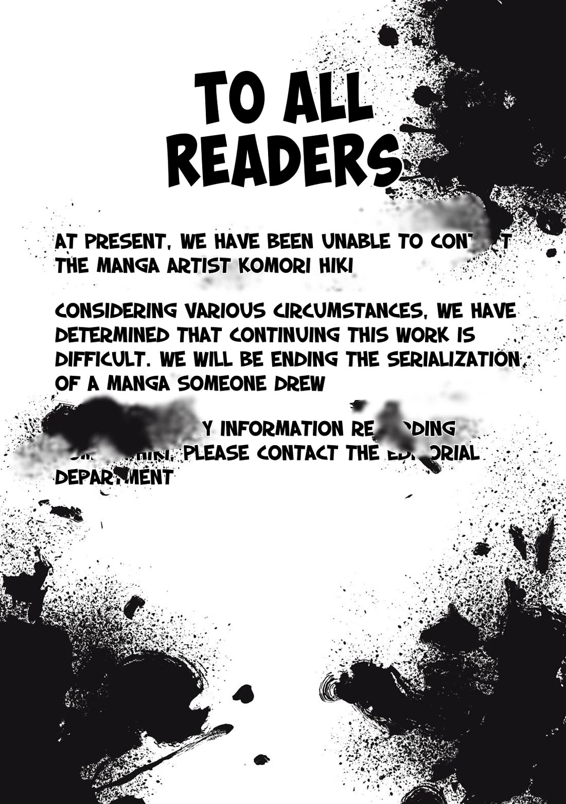 A Manga Someone Drew chapter 23 page 1