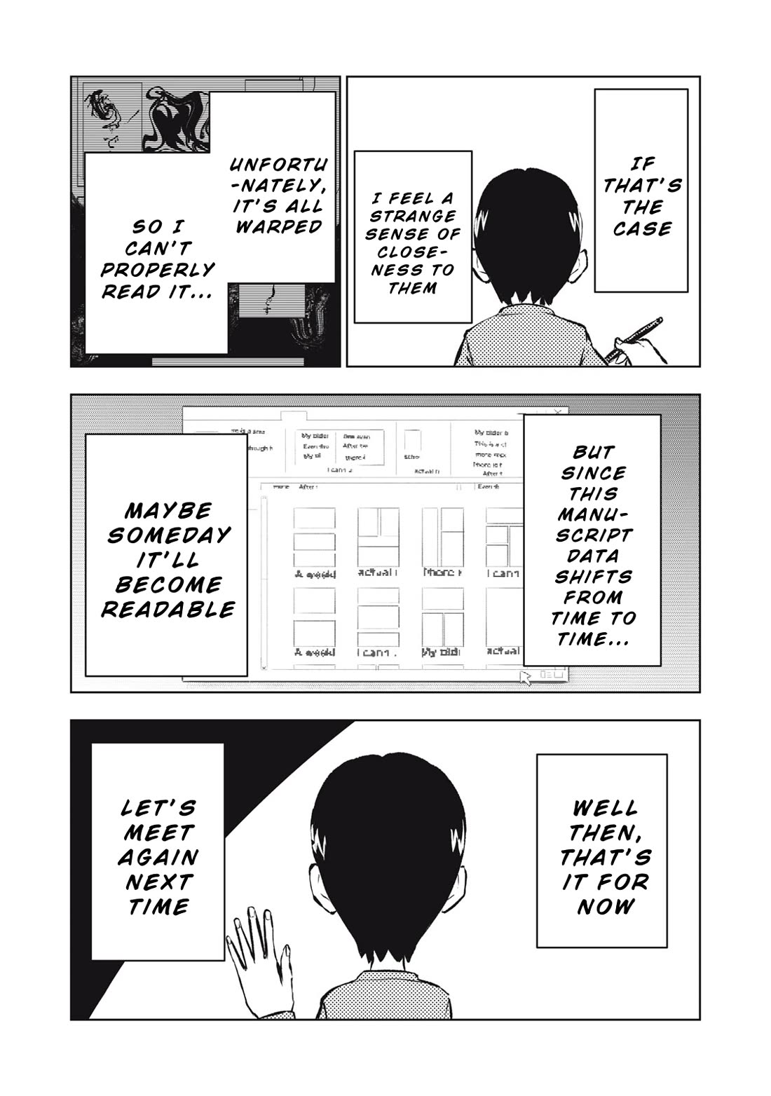 A Manga Someone Drew chapter 3 page 22