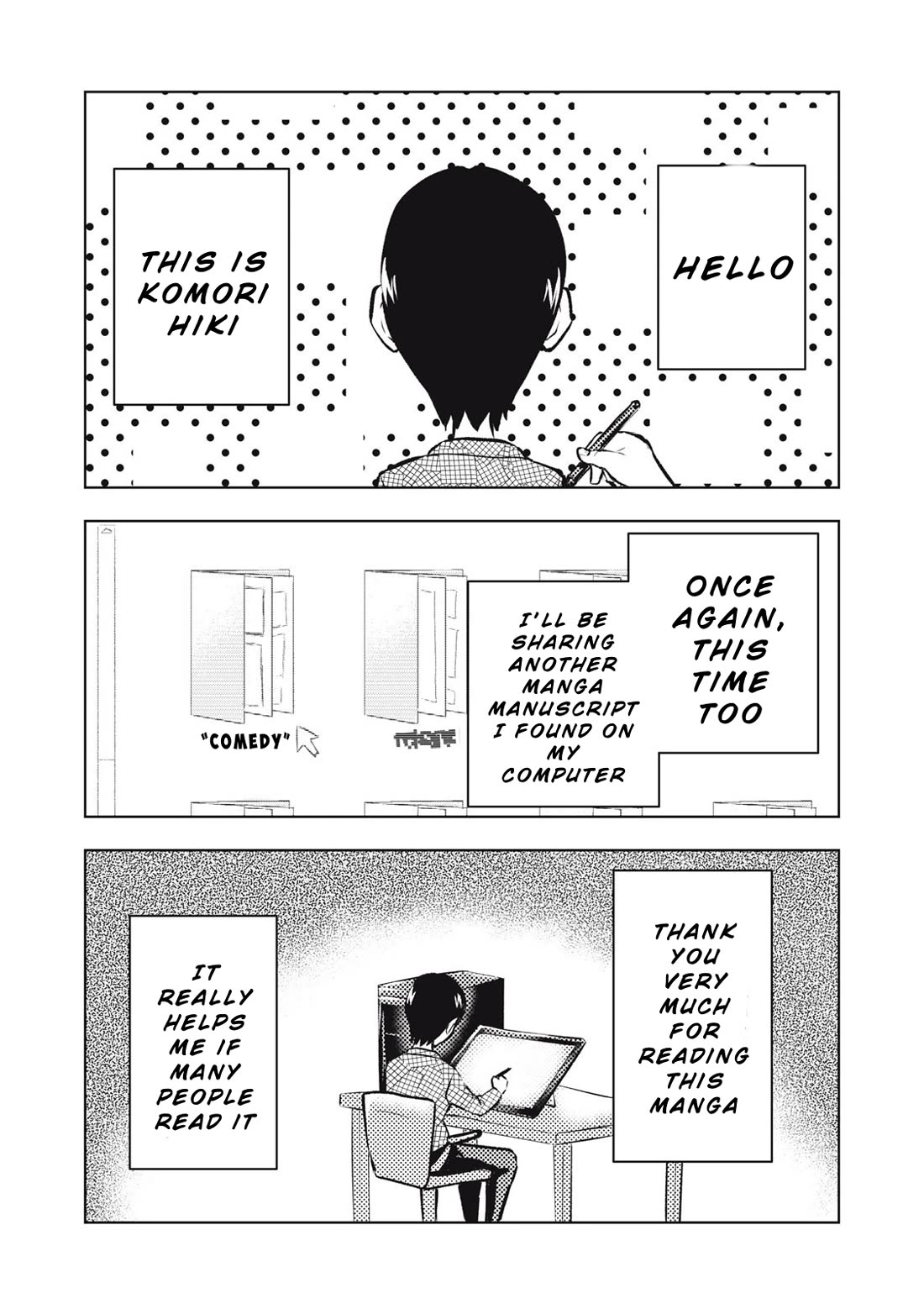 A Manga Someone Drew chapter 8 page 1