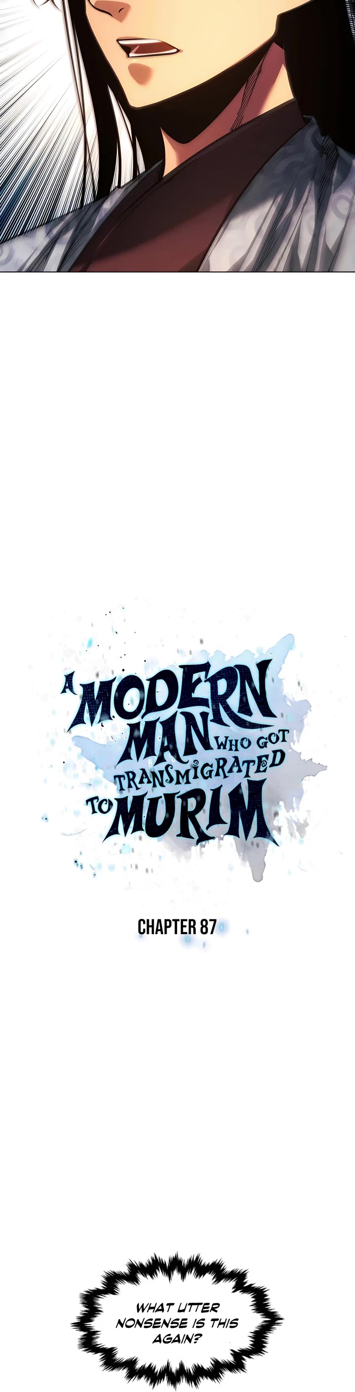 A Modern Man Who Got Transmigrated Into the Murim World chapter 87 page 3