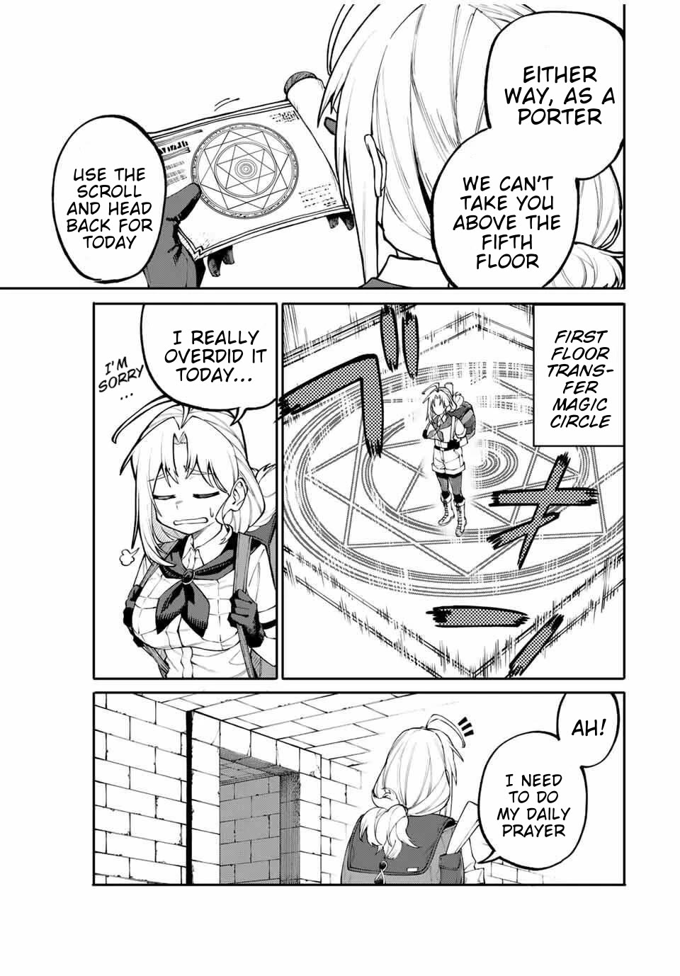 A Mom Adventurer Awakened the Skill [Housewife] from Her Login Bonus. She's Doing Her Best at the Adventurer Life Using the Weekly Flyers She Gets! chapter 1 page 14