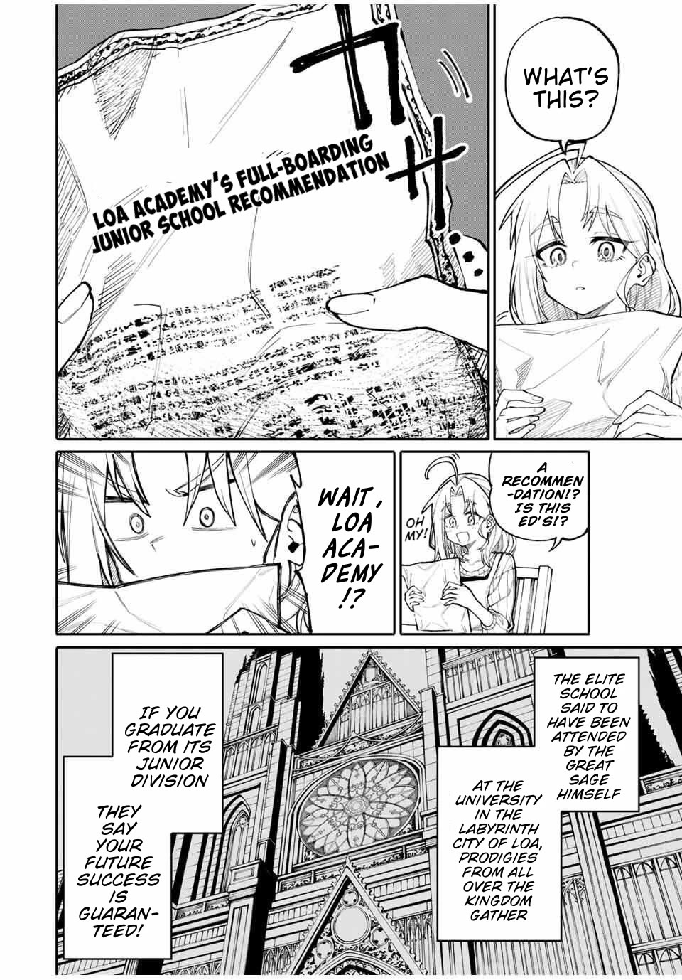 A Mom Adventurer Awakened the Skill [Housewife] from Her Login Bonus. She's Doing Her Best at the Adventurer Life Using the Weekly Flyers She Gets! chapter 1 page 29