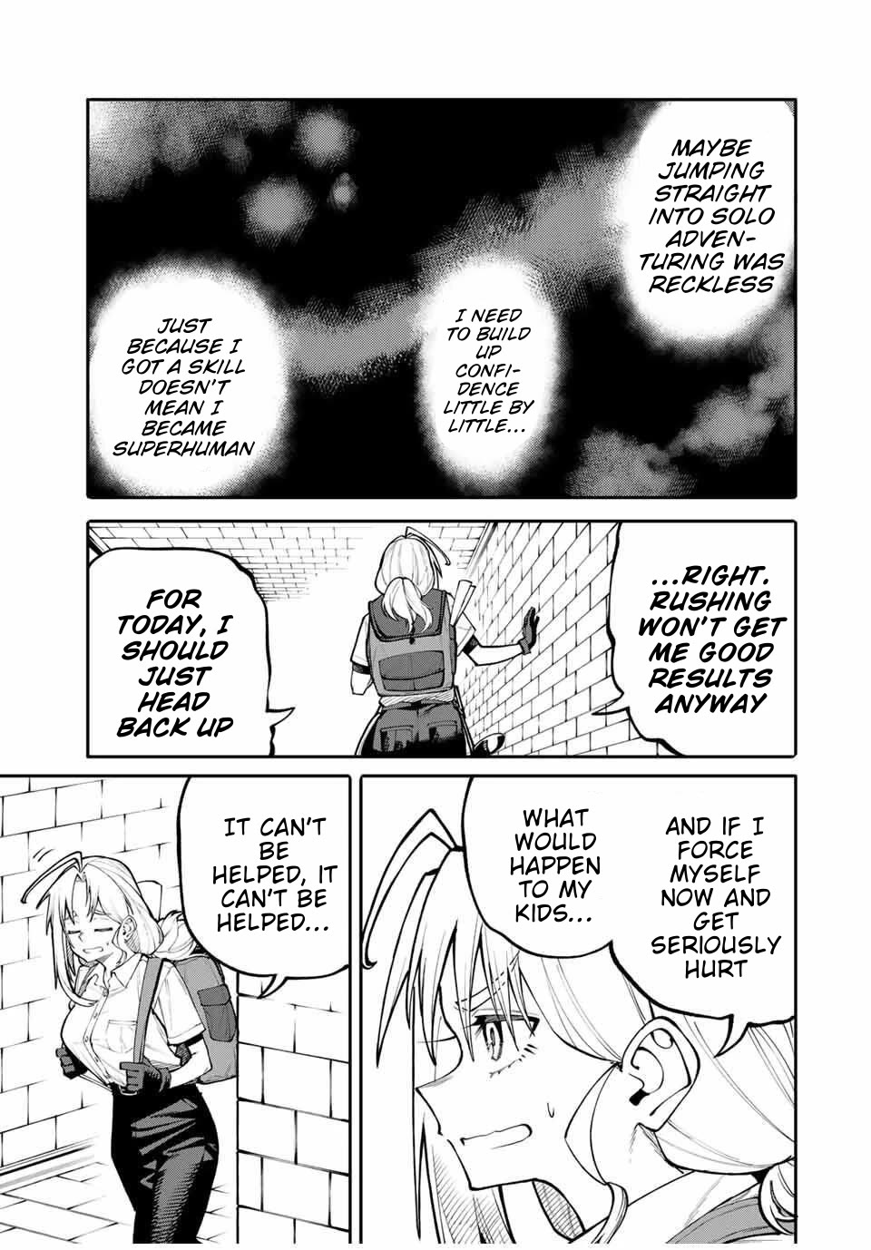 A Mom Adventurer Awakened the Skill [Housewife] from Her Login Bonus. She's Doing Her Best at the Adventurer Life Using the Weekly Flyers She Gets! chapter 1 page 36