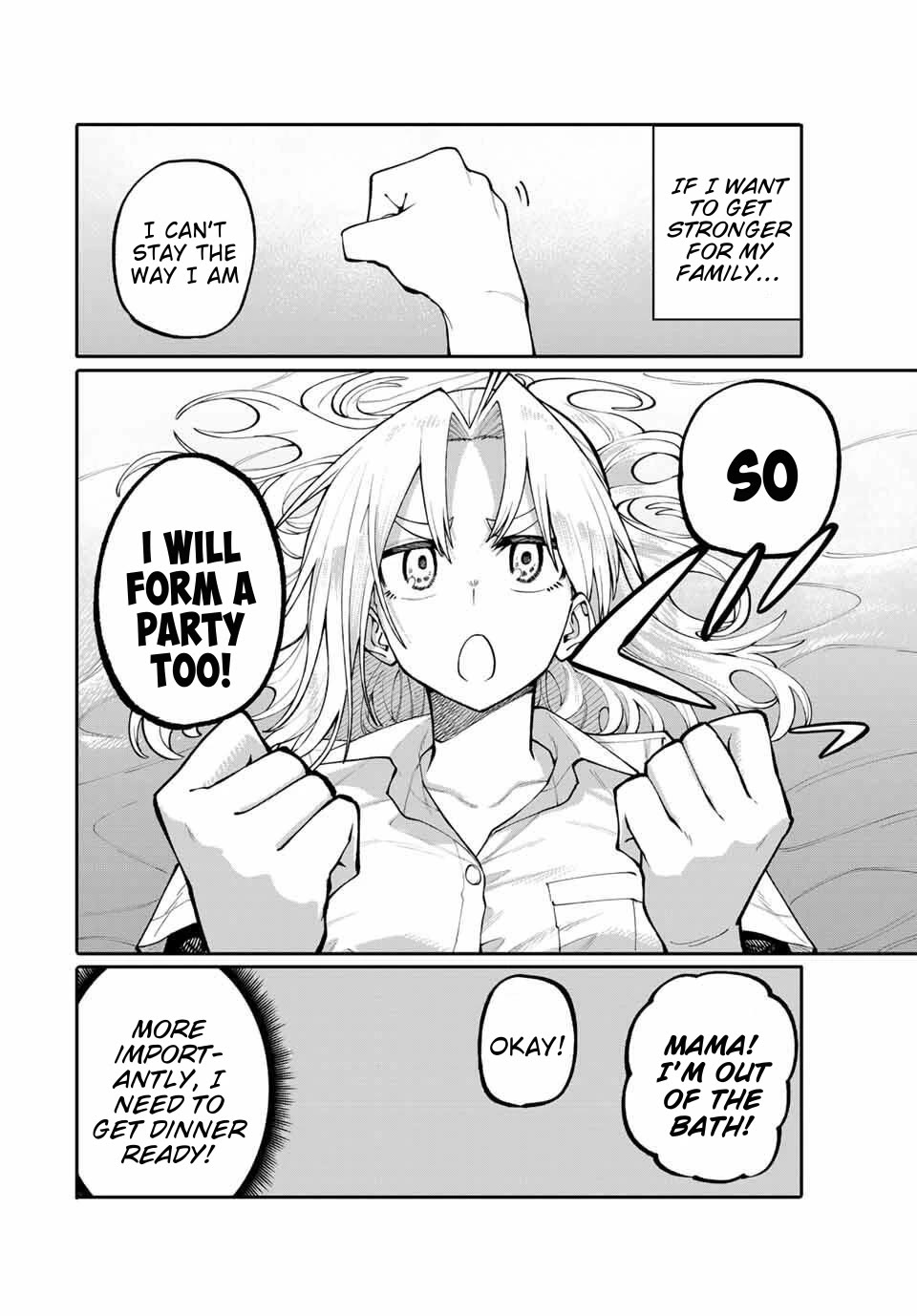 A Mom Adventurer Awakened the Skill [Housewife] from Her Login Bonus. She's Doing Her Best at the Adventurer Life Using the Weekly Flyers She Gets! chapter 2 page 32