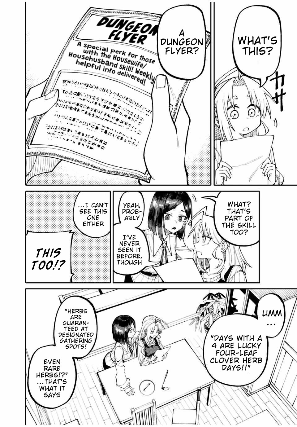 A Mom Adventurer Awakened the Skill [Housewife] from Her Login Bonus. She's Doing Her Best at the Adventurer Life Using the Weekly Flyers She Gets! chapter 2 page 8