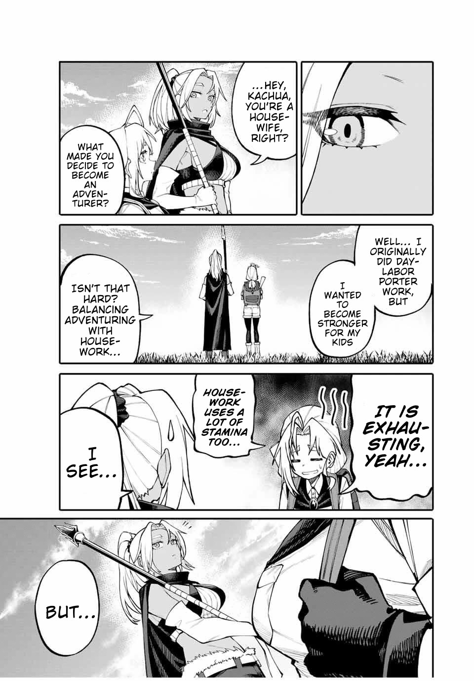 A Mom Adventurer Awakened the Skill [Housewife] from Her Login Bonus. She's Doing Her Best at the Adventurer Life Using the Weekly Flyers She Gets! chapter 5 page 11