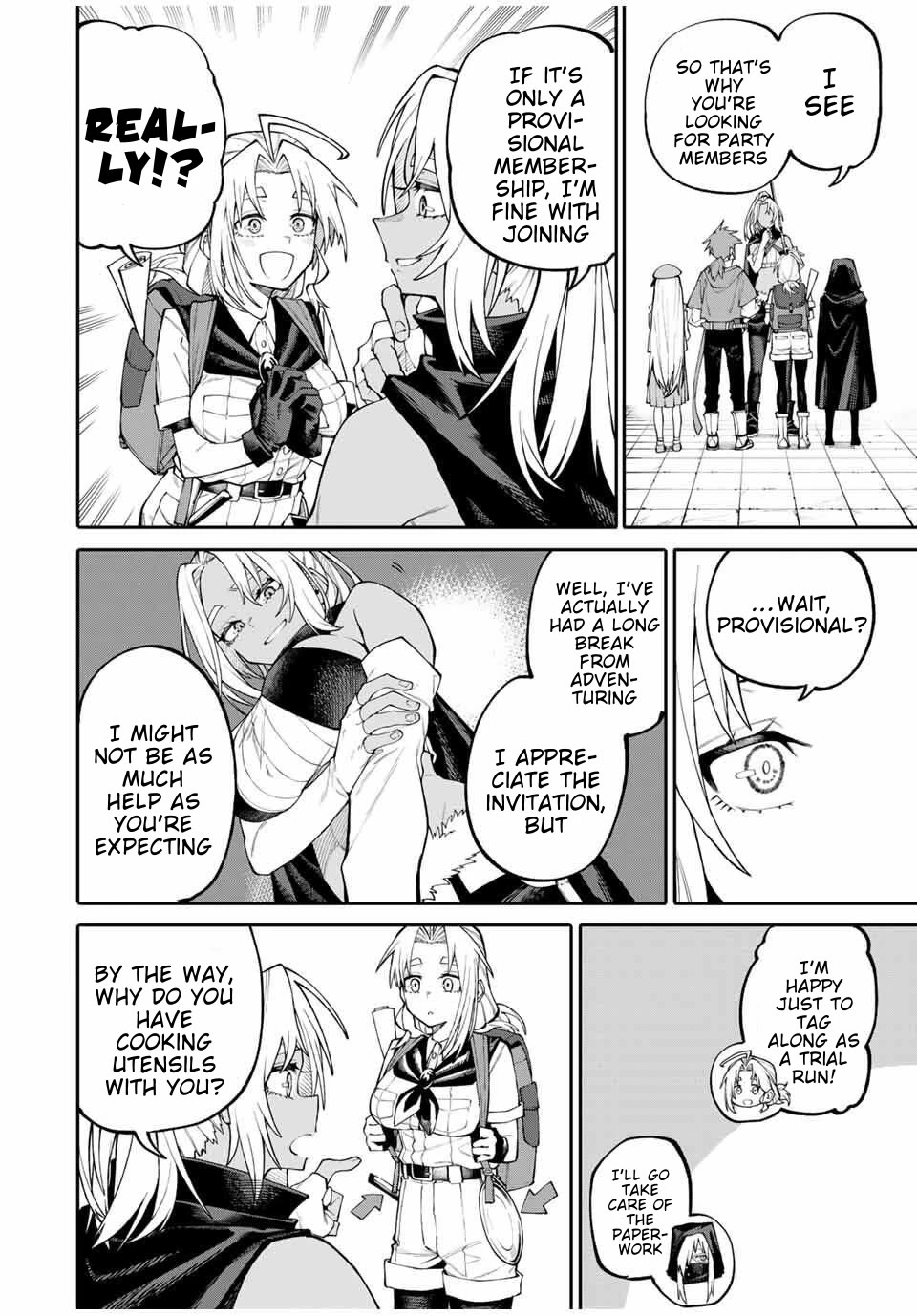 A Mom Adventurer Awakened the Skill [Housewife] from Her Login Bonus. She's Doing Her Best at the Adventurer Life Using the Weekly Flyers She Gets! chapter 5 page 2