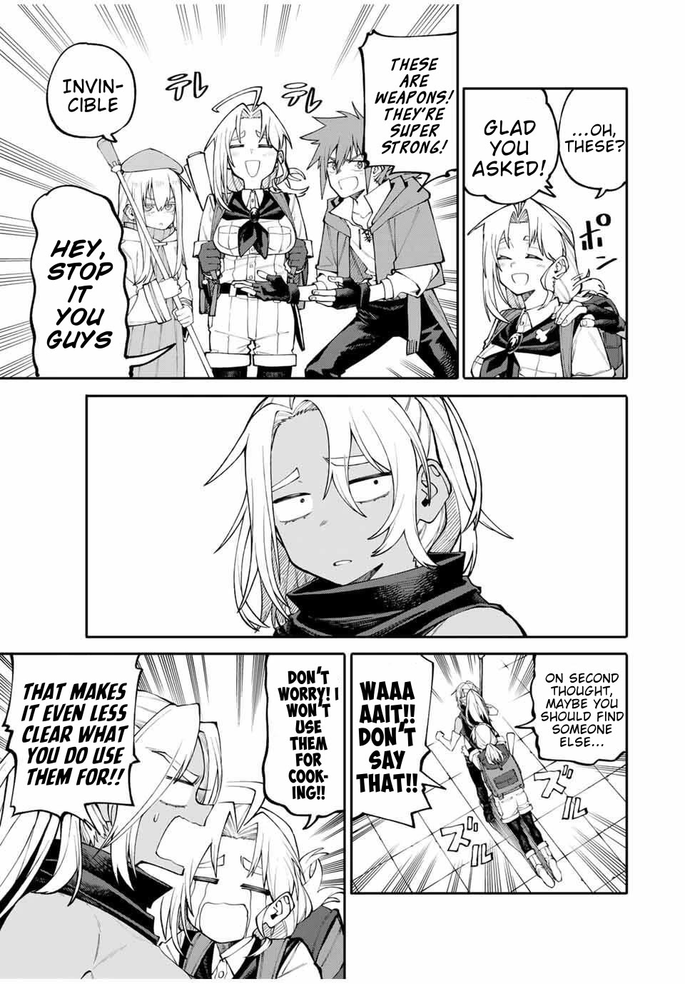 A Mom Adventurer Awakened the Skill [Housewife] from Her Login Bonus. She's Doing Her Best at the Adventurer Life Using the Weekly Flyers She Gets! chapter 5 page 3