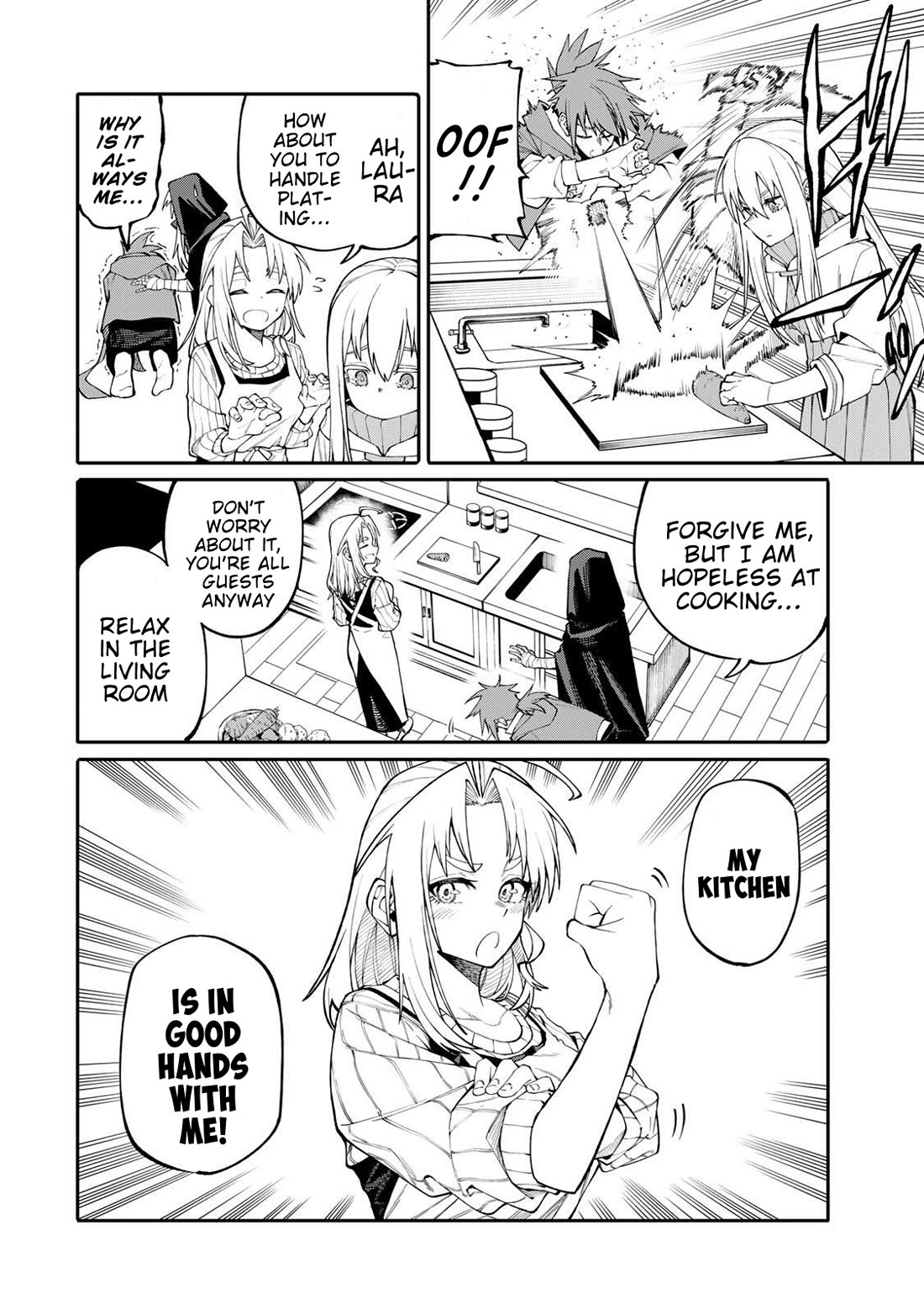 A Mom Adventurer Awakened the Skill [Housewife] from Her Login Bonus. She's Doing Her Best at the Adventurer Life Using the Weekly Flyers She Gets! chapter 6 page 4