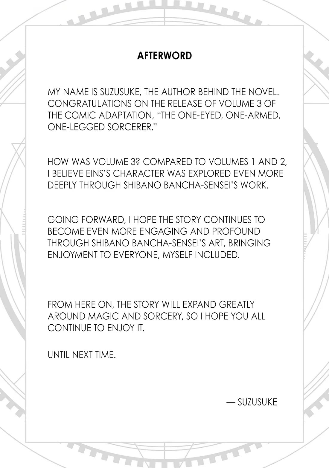 A One-Eyed, One-Armed, One-Legged Sorcerer: 2000 Years in a Cabin in the Woods. I Found Myself Being Called a Demigod. All I Want to Do Is Explore Magic~ chapter 15 page 47