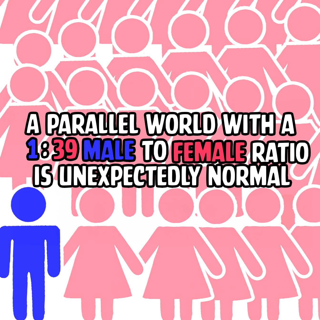 A Parallel World With A 1:39 Male To Female Ratio Is Unexpectedly Normal chapter 1 page 1
