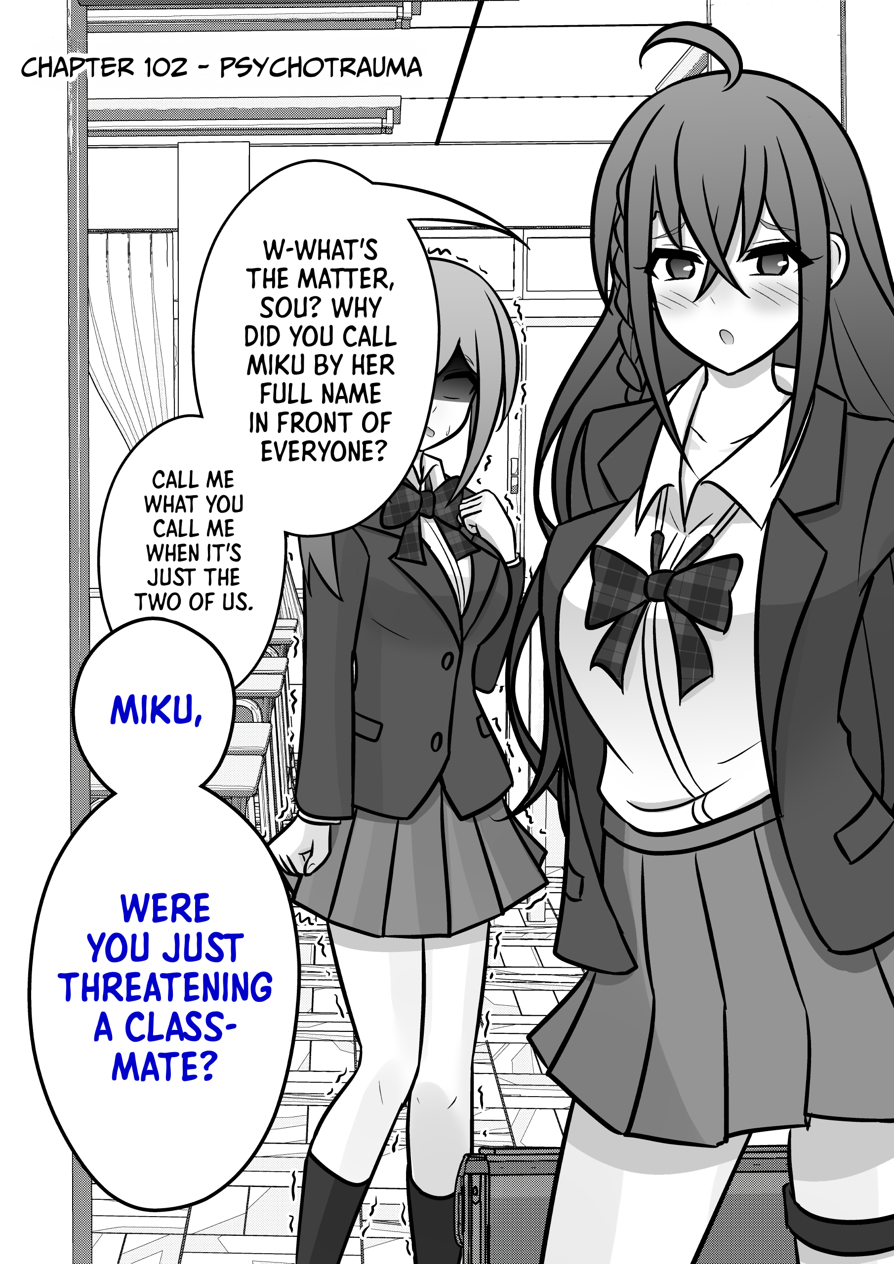 A Parallel World With A 1:39 Male To Female Ratio Is Unexpectedly Normal chapter 102 page 1