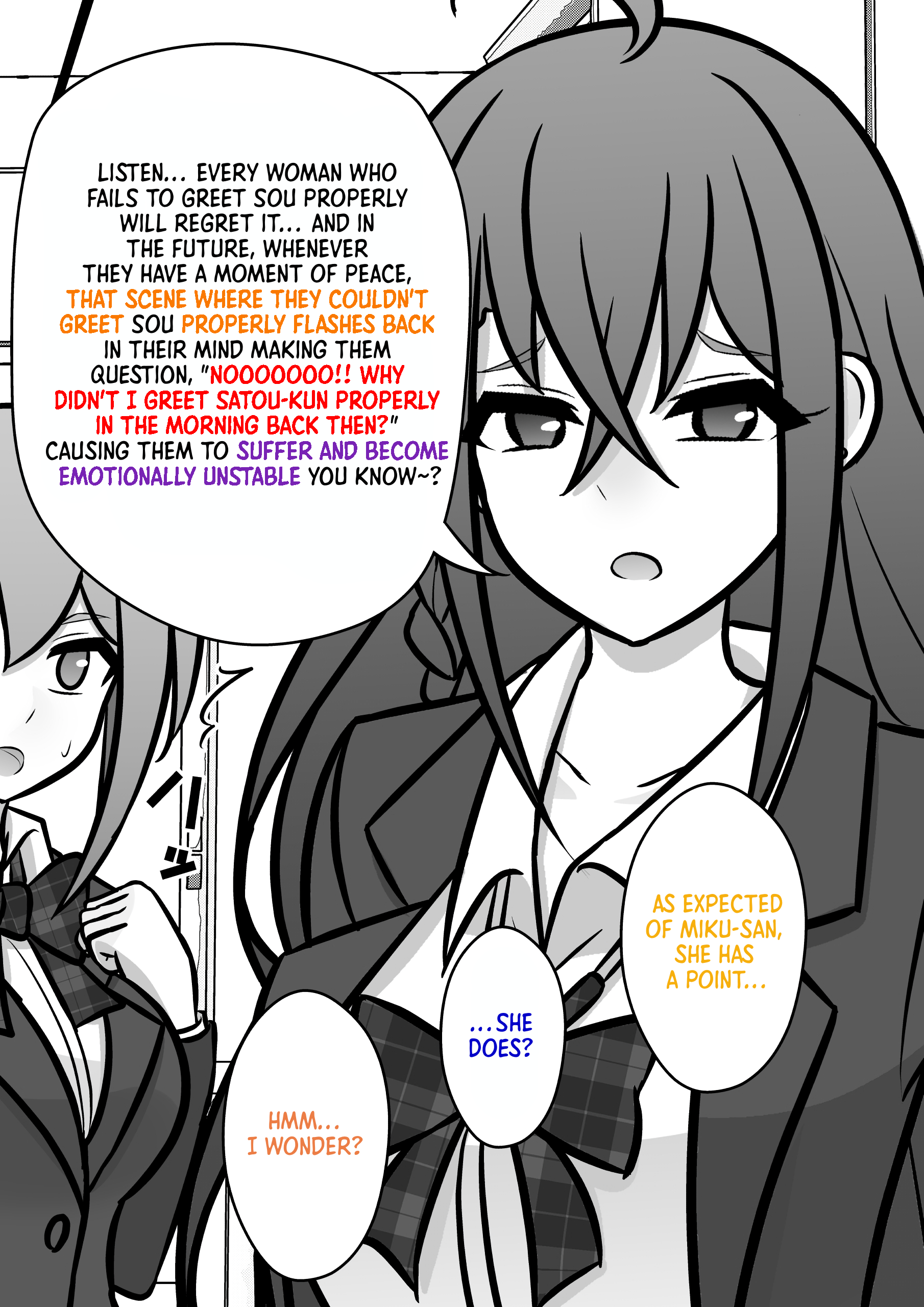 A Parallel World With A 1:39 Male To Female Ratio Is Unexpectedly Normal chapter 102 page 3