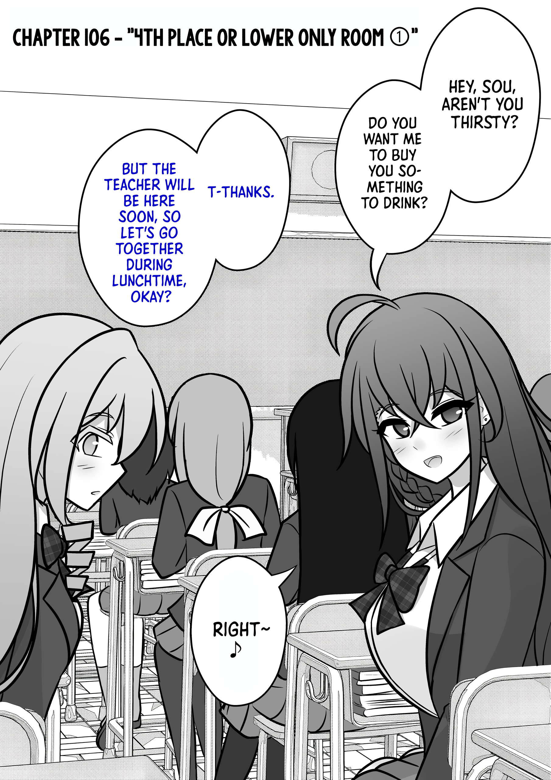 A Parallel World With A 1:39 Male To Female Ratio Is Unexpectedly Normal chapter 106 page 1