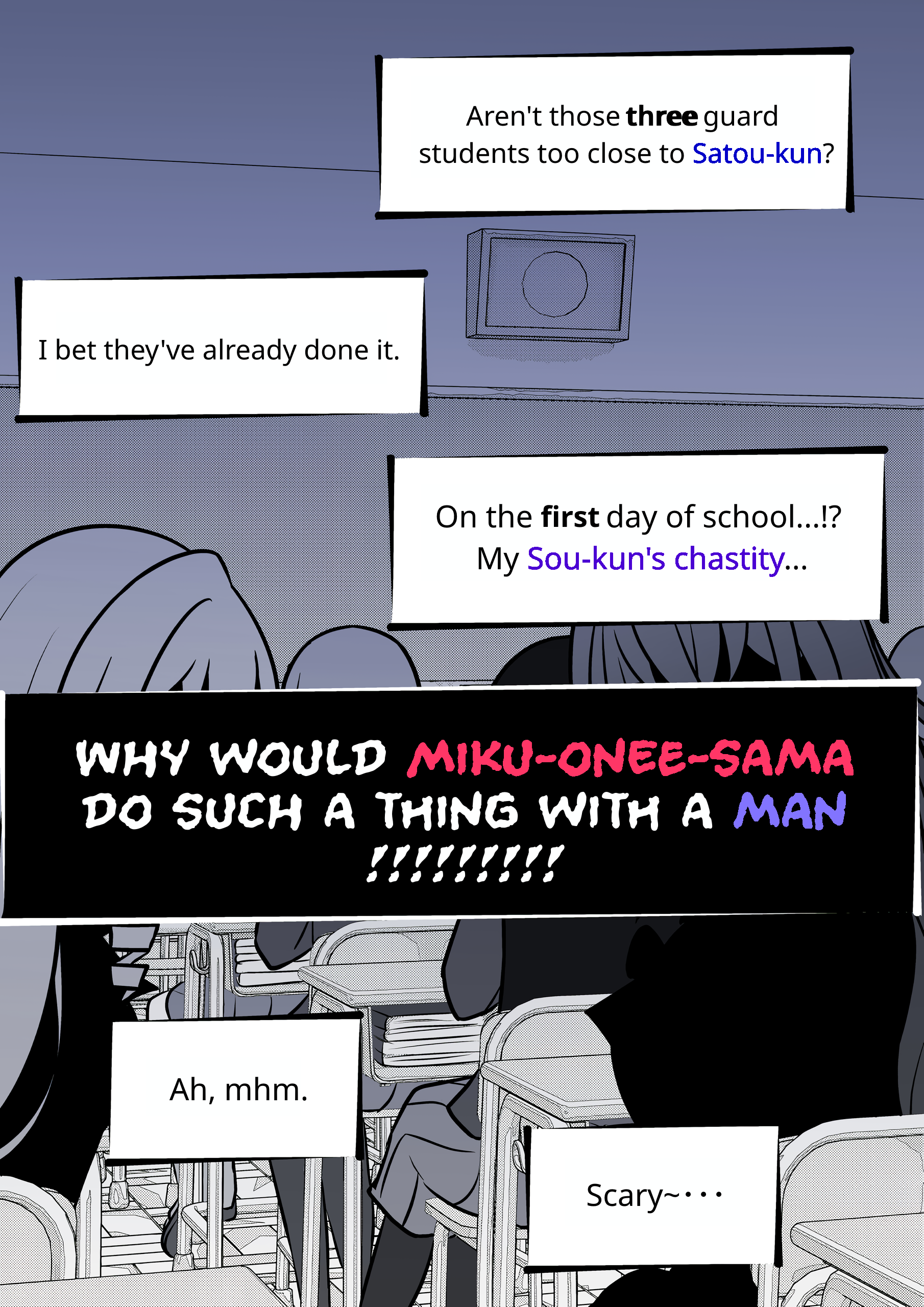 A Parallel World With A 1:39 Male To Female Ratio Is Unexpectedly Normal chapter 106 page 6