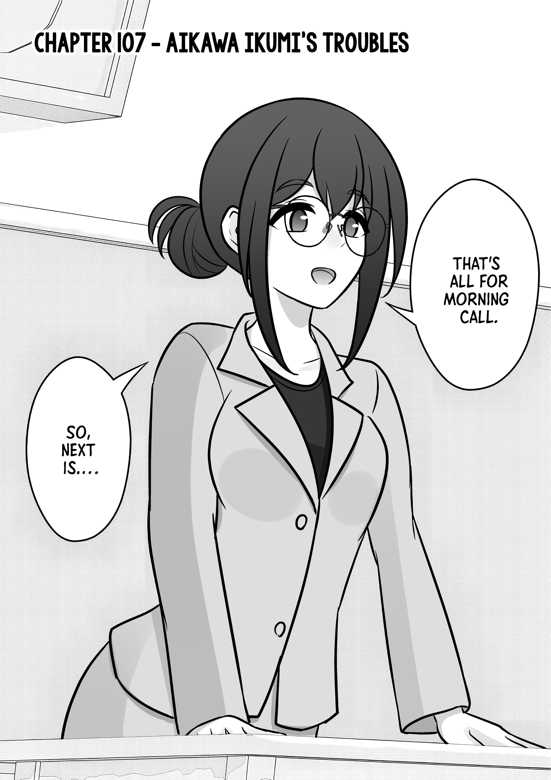 A Parallel World With A 1:39 Male To Female Ratio Is Unexpectedly Normal chapter 107 page 1