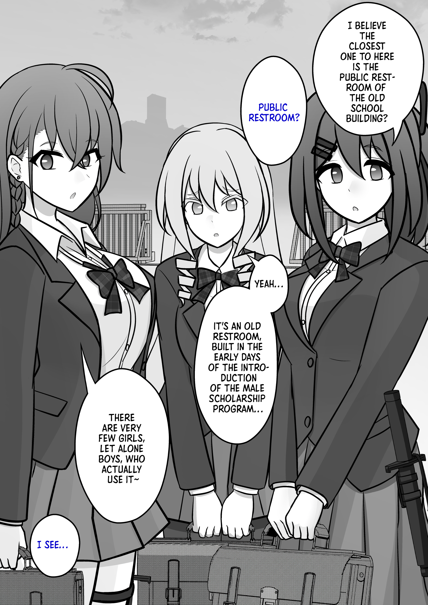 A Parallel World With A 1:39 Male To Female Ratio Is Unexpectedly Normal chapter 115 page 10