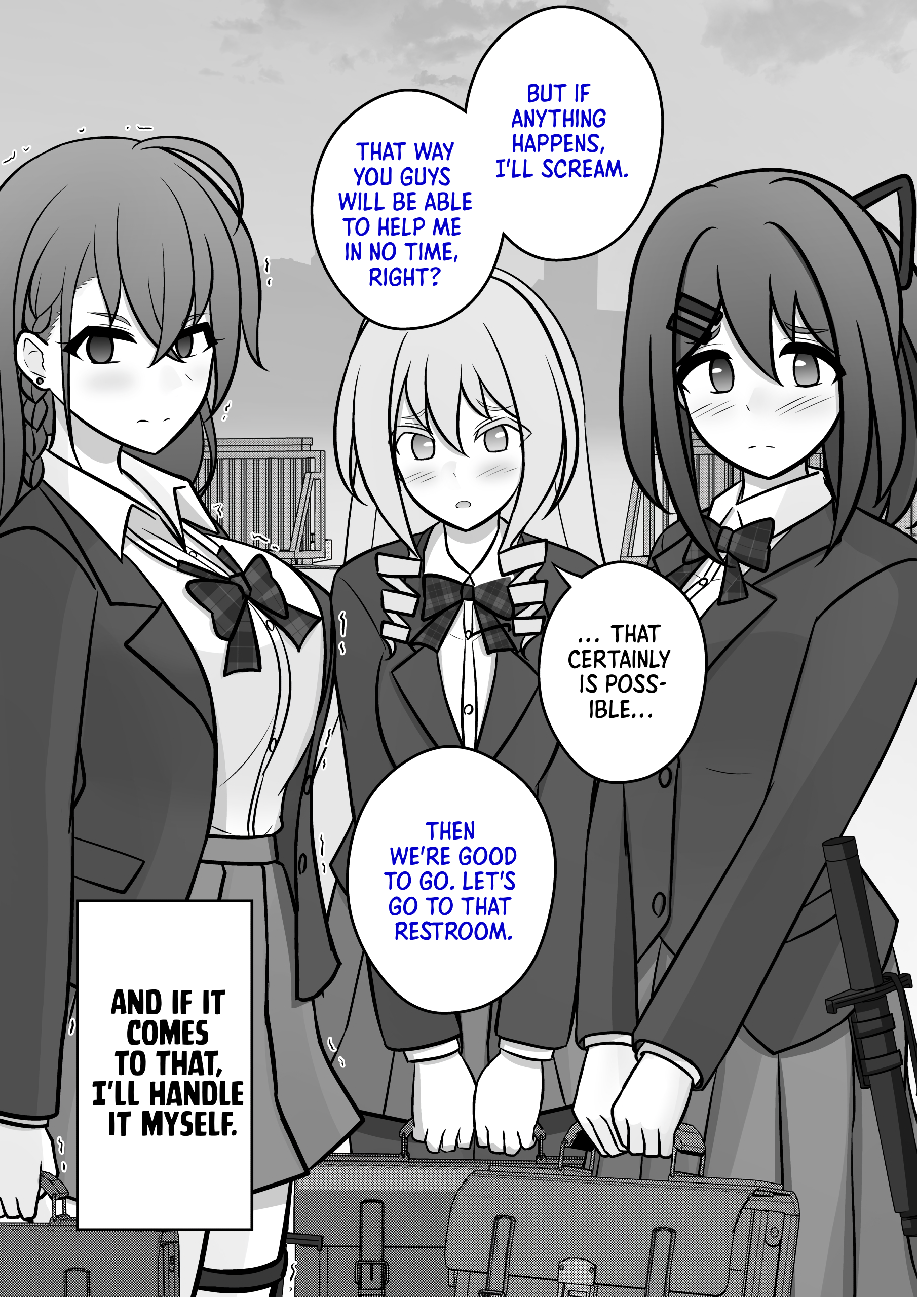 A Parallel World With A 1:39 Male To Female Ratio Is Unexpectedly Normal chapter 115 page 13