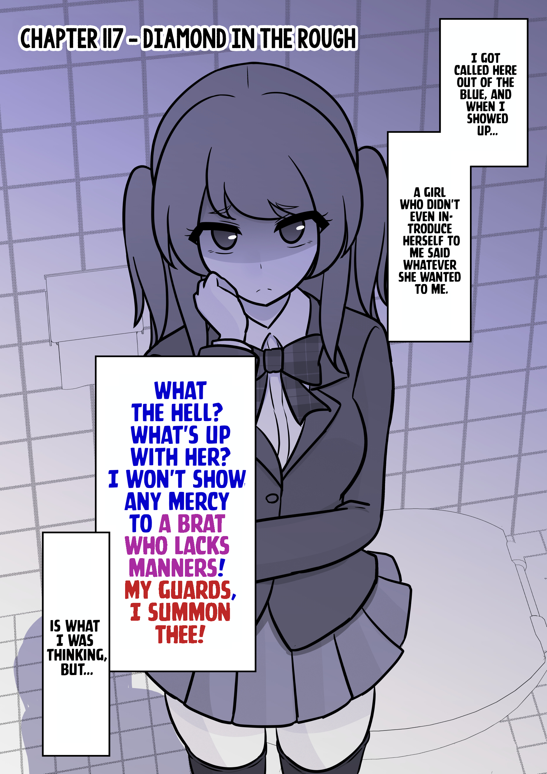 A Parallel World With A 1:39 Male To Female Ratio Is Unexpectedly Normal chapter 117 page 1