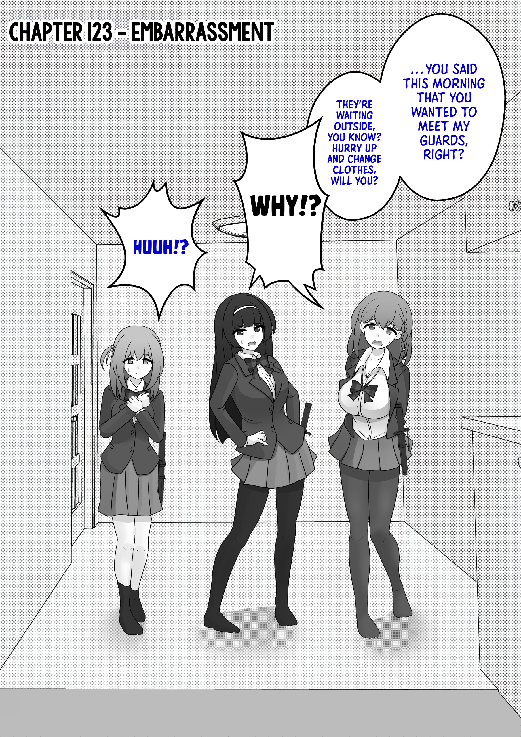 A Parallel World With A 1:39 Male To Female Ratio Is Unexpectedly Normal chapter 123 page 1