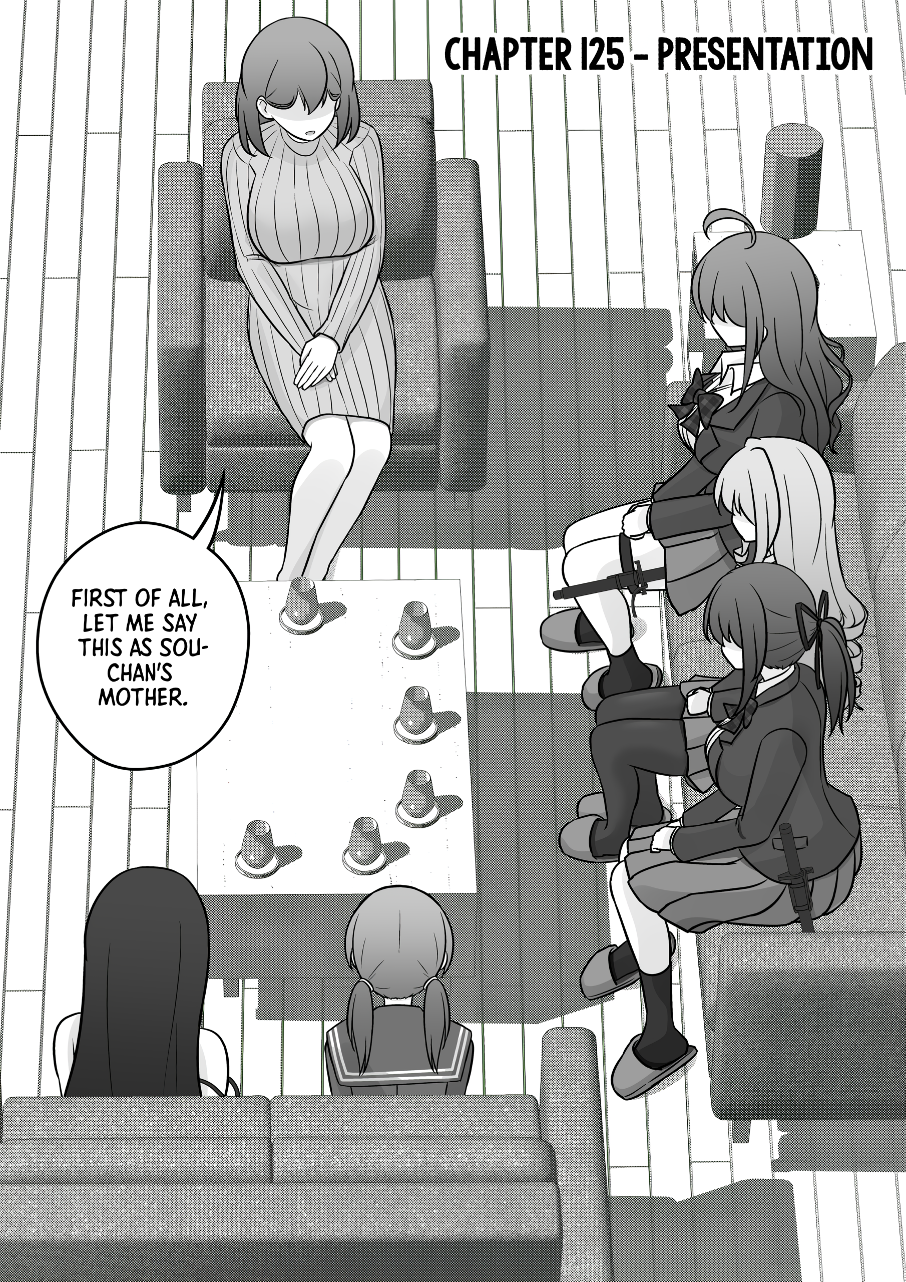 A Parallel World With A 1:39 Male To Female Ratio Is Unexpectedly Normal chapter 125 page 1