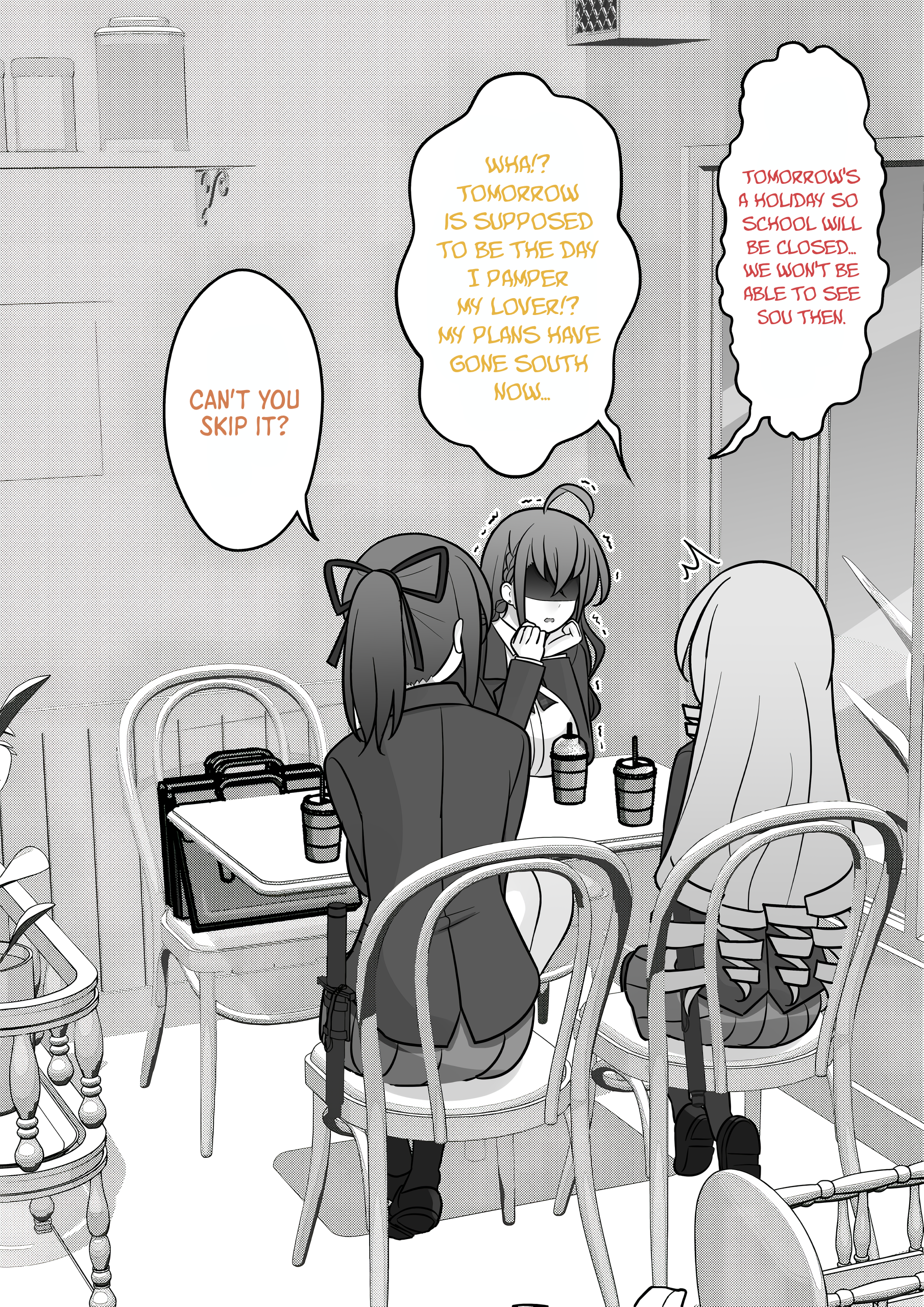 A Parallel World With A 1:39 Male To Female Ratio Is Unexpectedly Normal chapter 131 page 3