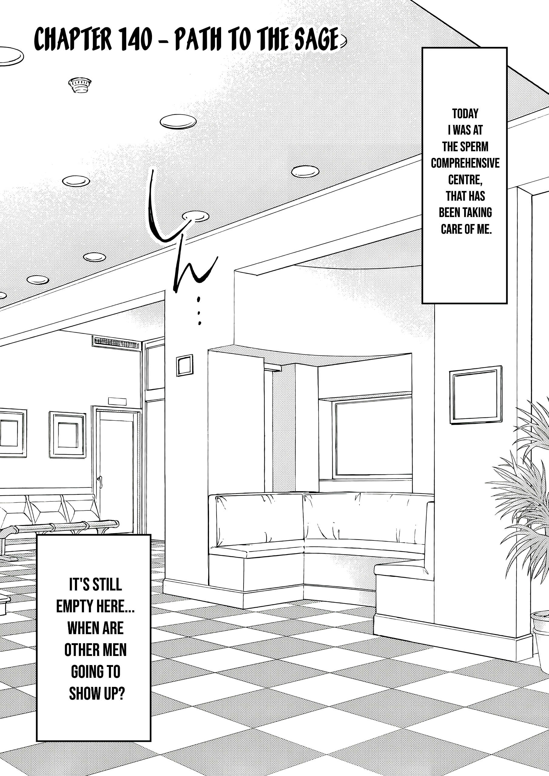 A Parallel World With A 1:39 Male To Female Ratio Is Unexpectedly Normal chapter 140 page 1