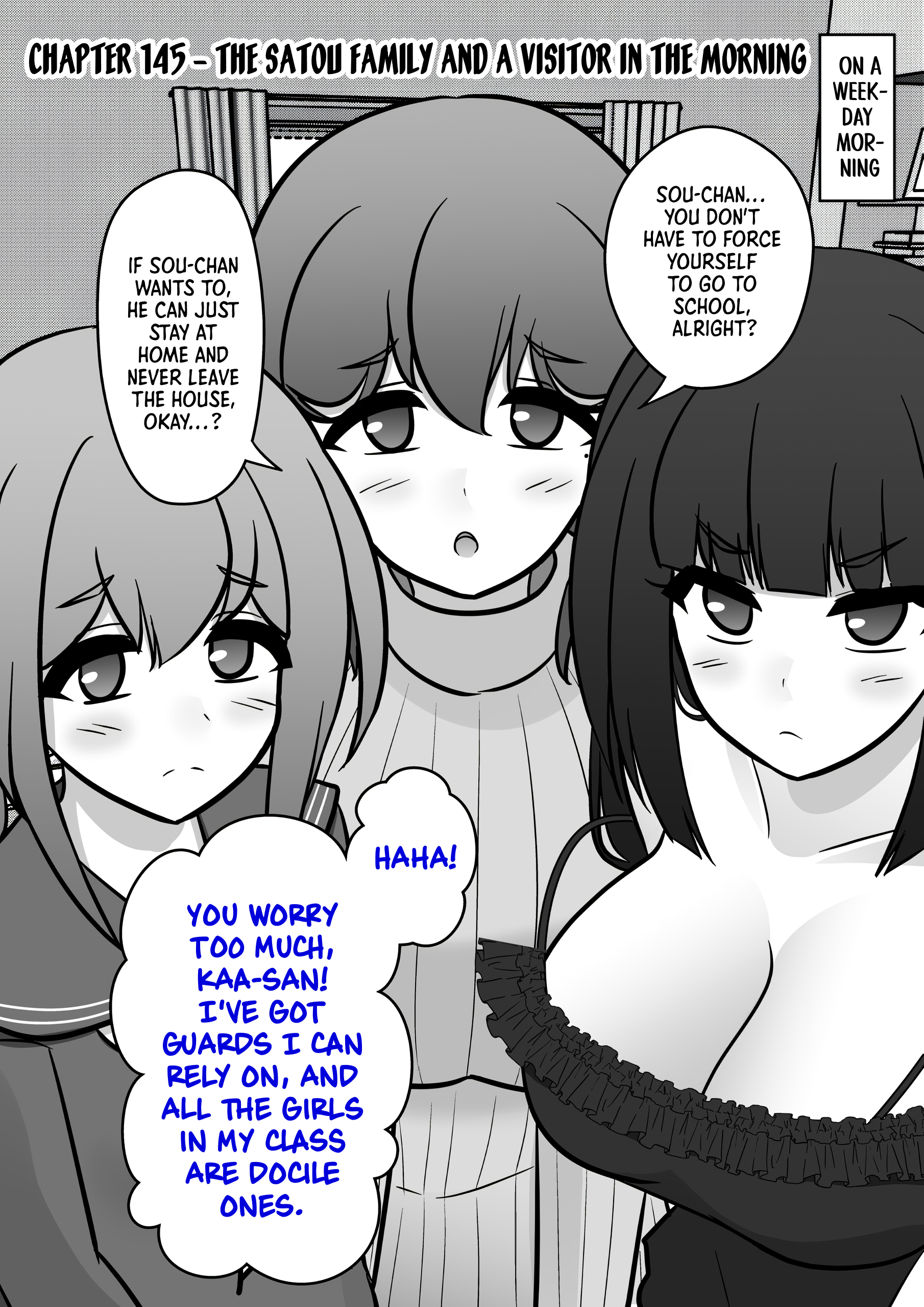 A Parallel World With A 1:39 Male To Female Ratio Is Unexpectedly Normal chapter 145 page 1