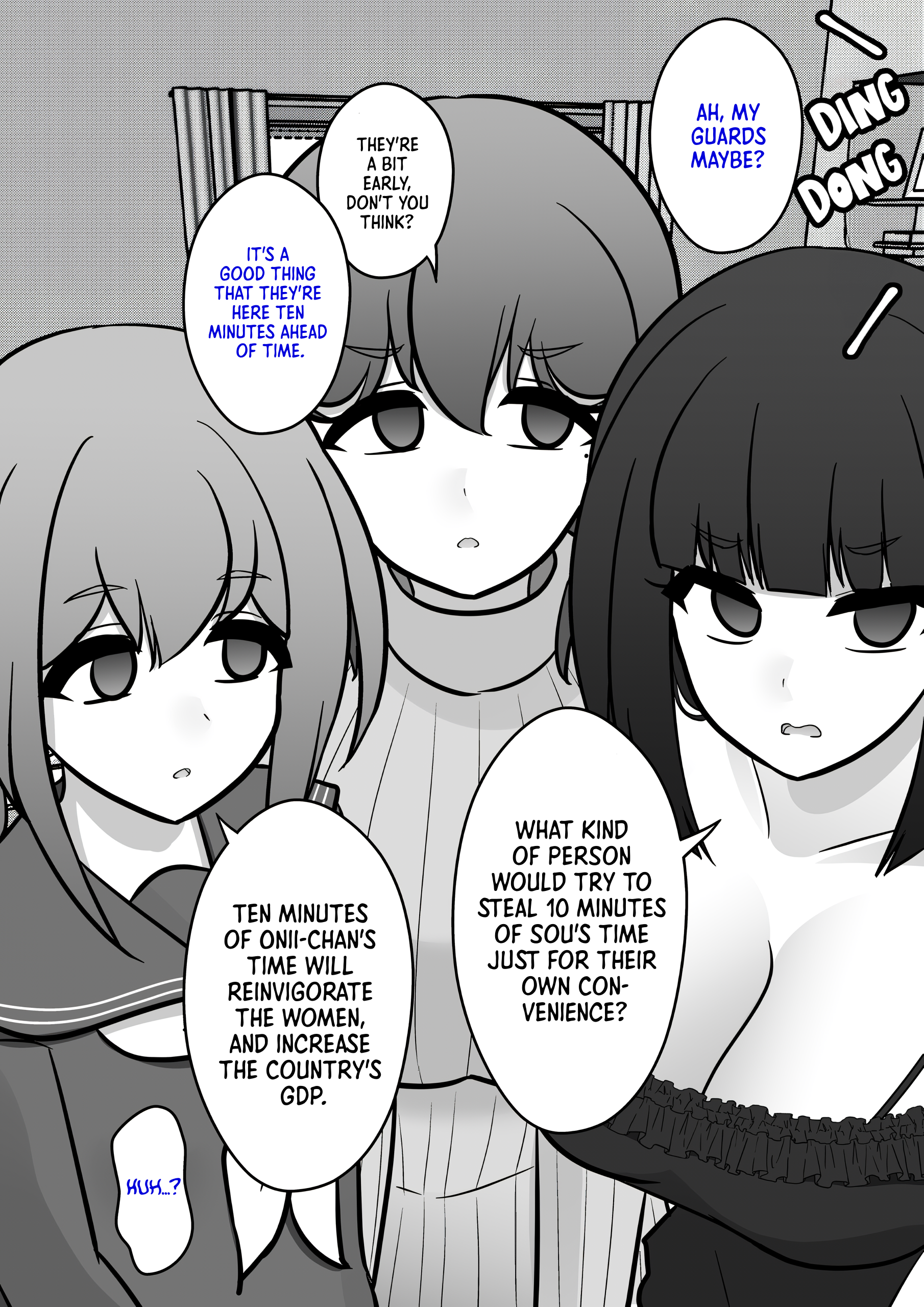A Parallel World With A 1:39 Male To Female Ratio Is Unexpectedly Normal chapter 145 page 3