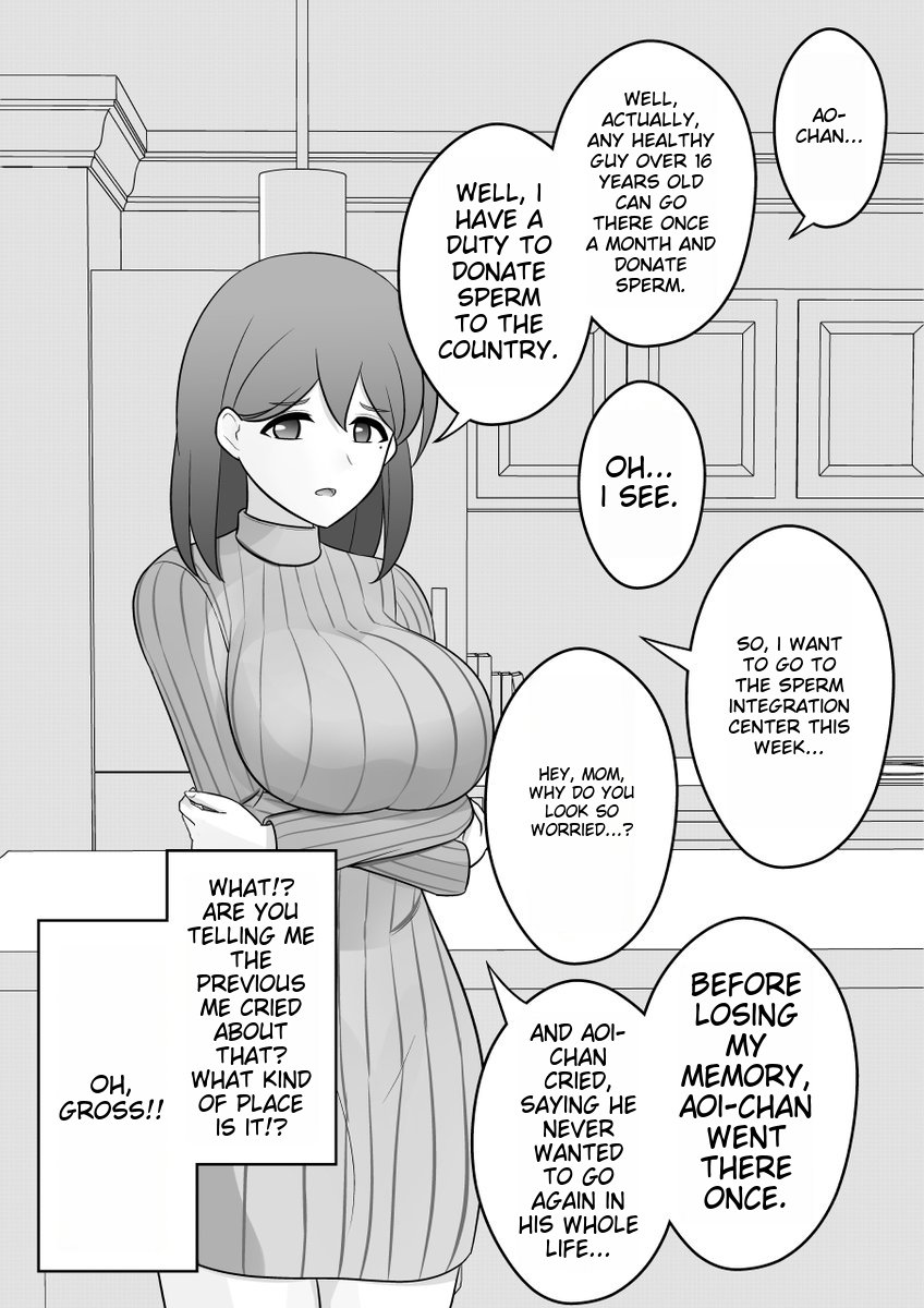 A Parallel World With A 1:39 Male To Female Ratio Is Unexpectedly Normal chapter 19 page 1