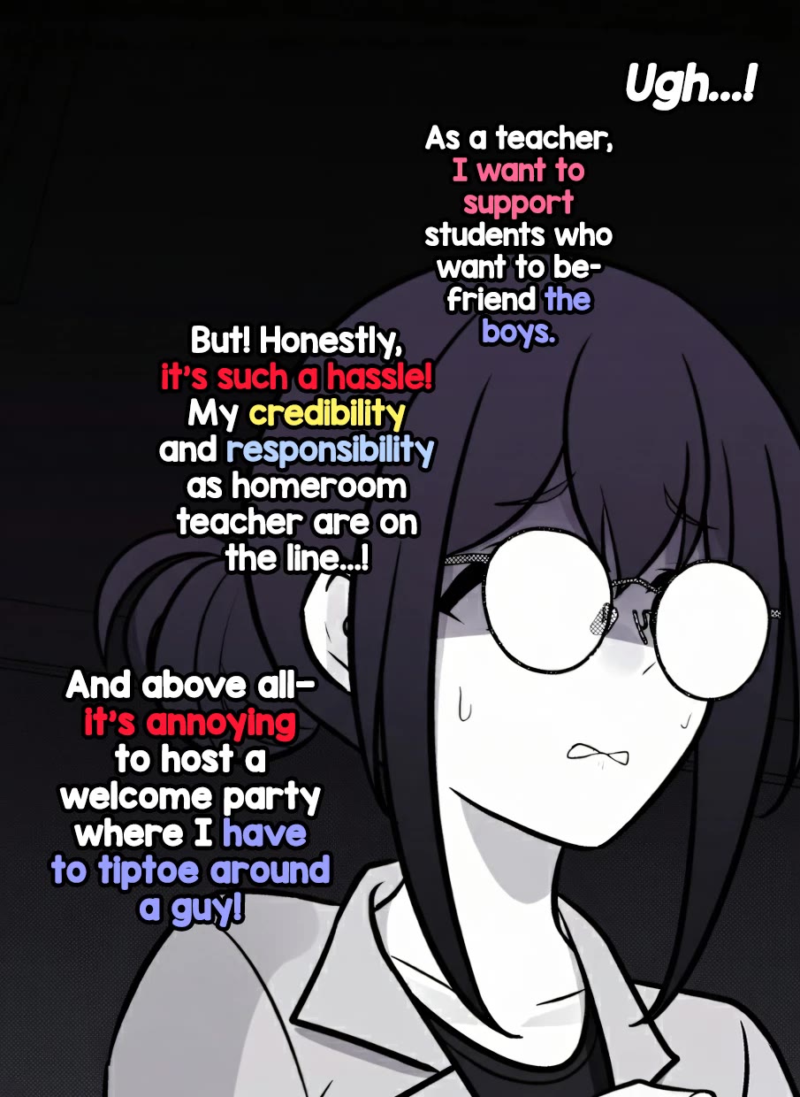 A Parallel World With A 1:39 Male To Female Ratio Is Unexpectedly Normal chapter 241 page 7