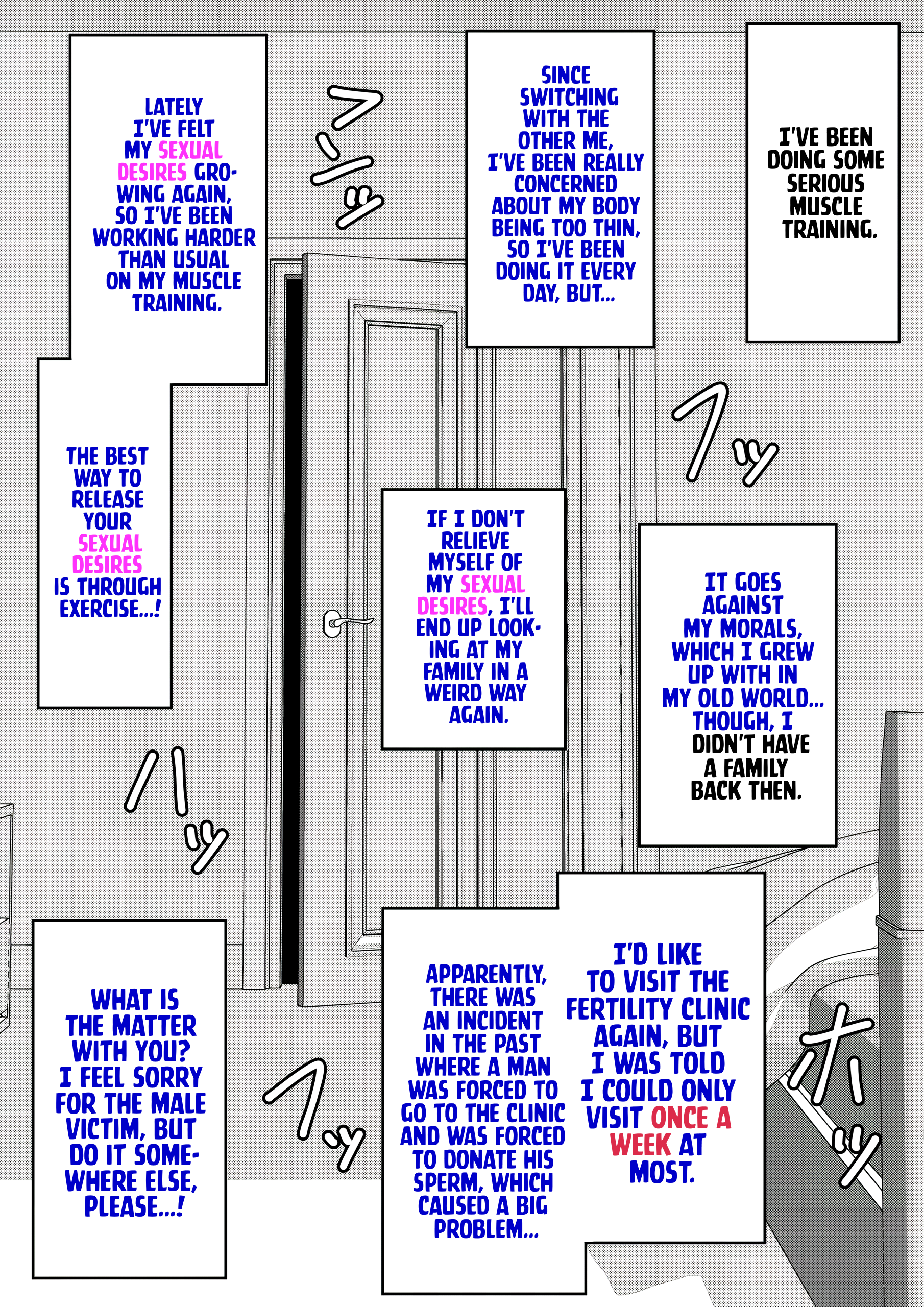 A Parallel World With A 1:39 Male To Female Ratio Is Unexpectedly Normal chapter 28 page 1