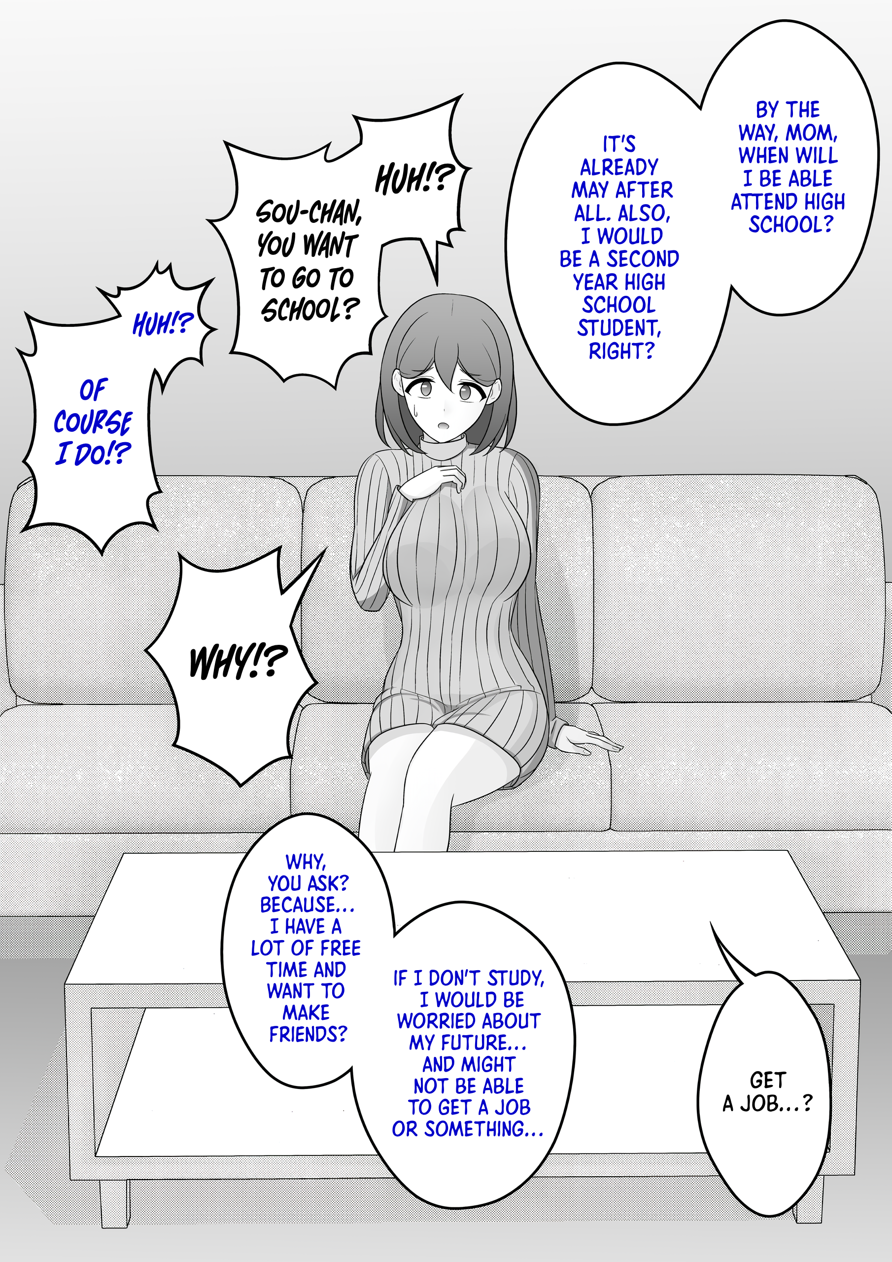 A Parallel World With A 1:39 Male To Female Ratio Is Unexpectedly Normal chapter 29 page 1