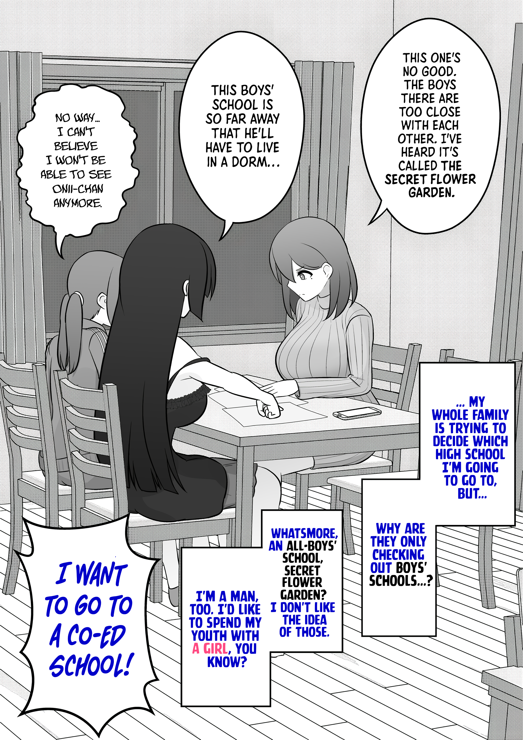 A Parallel World With A 1:39 Male To Female Ratio Is Unexpectedly Normal chapter 30 page 1