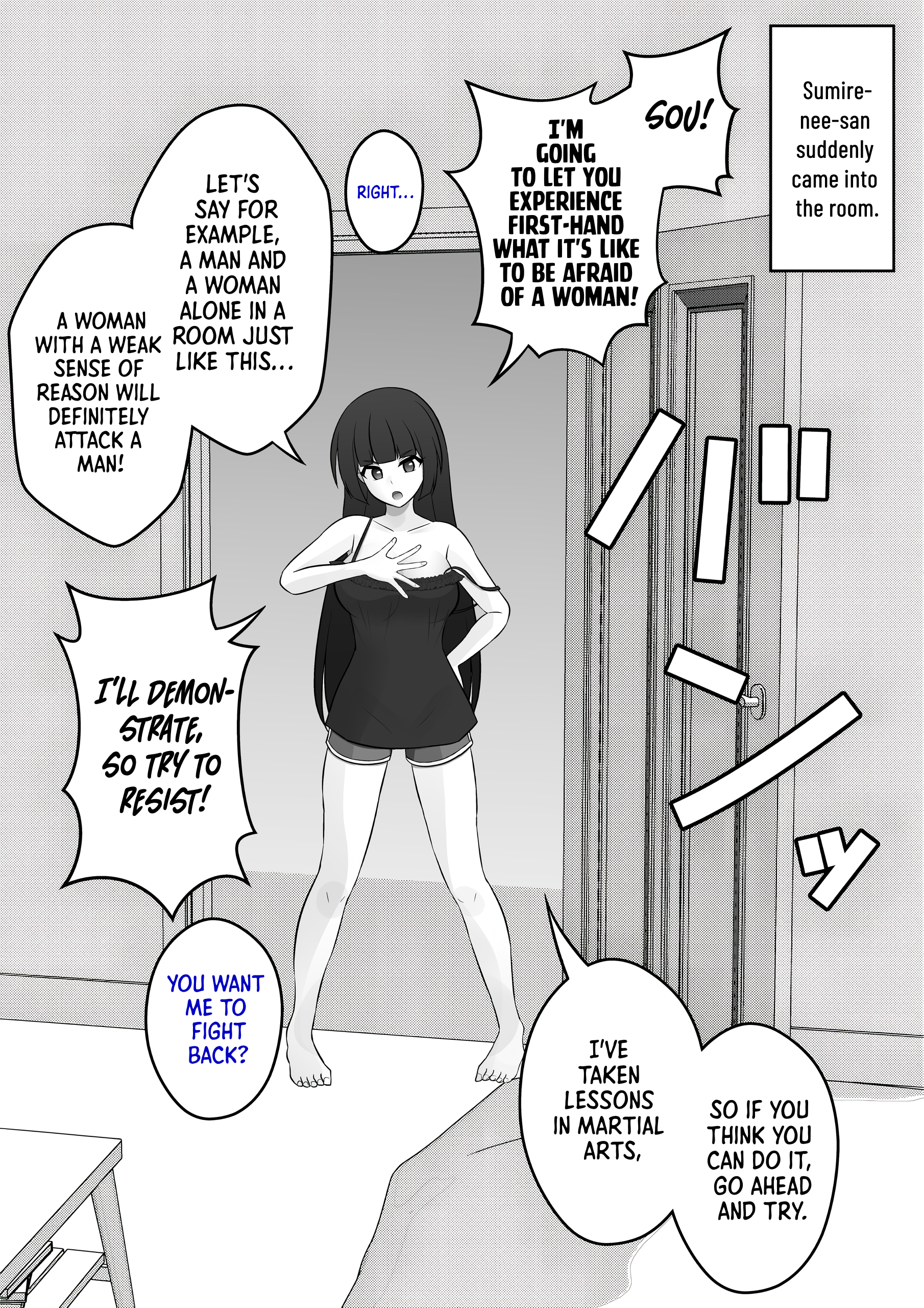 A Parallel World With A 1:39 Male To Female Ratio Is Unexpectedly Normal chapter 33 page 1
