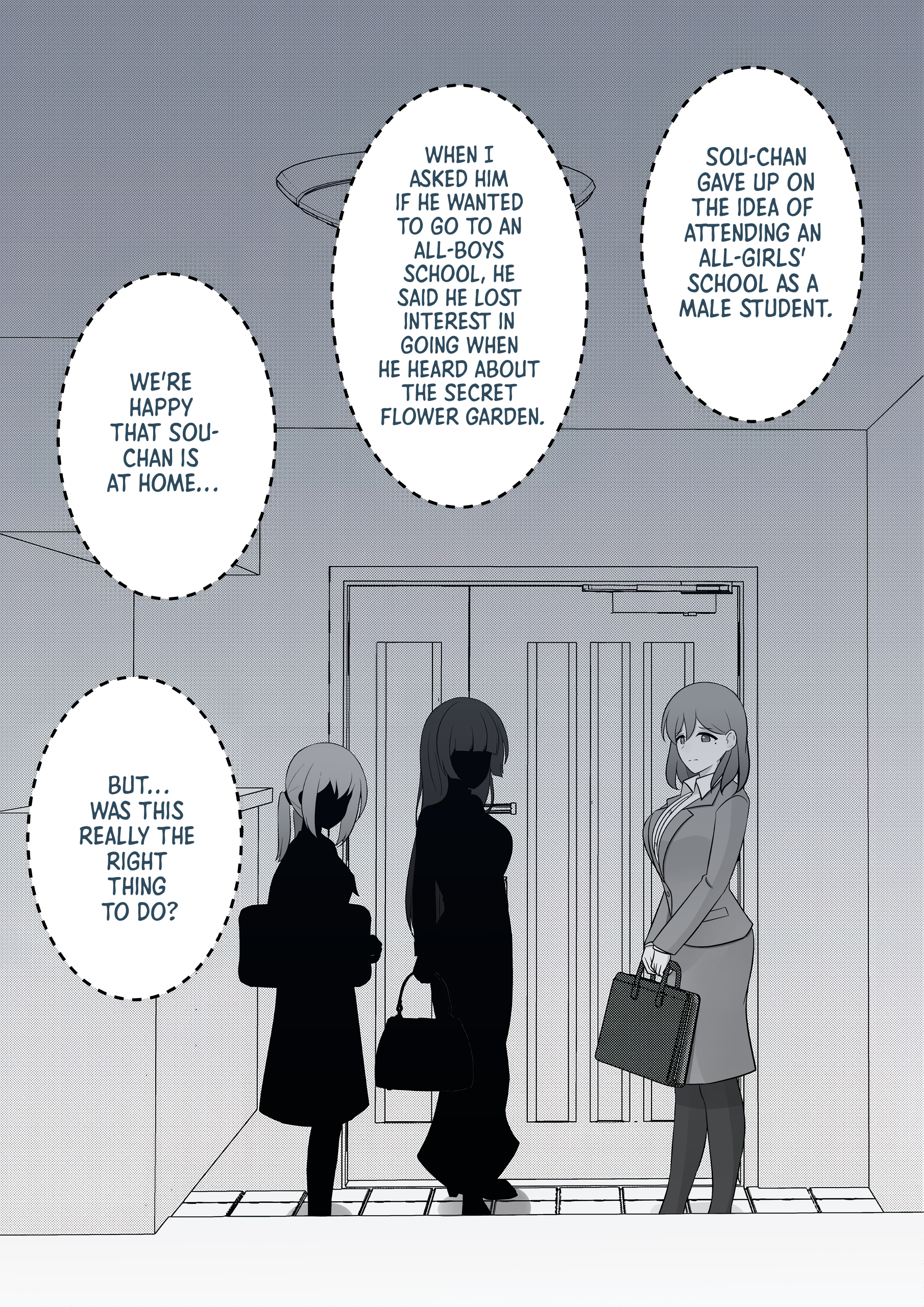 A Parallel World With A 1:39 Male To Female Ratio Is Unexpectedly Normal chapter 36 page 2