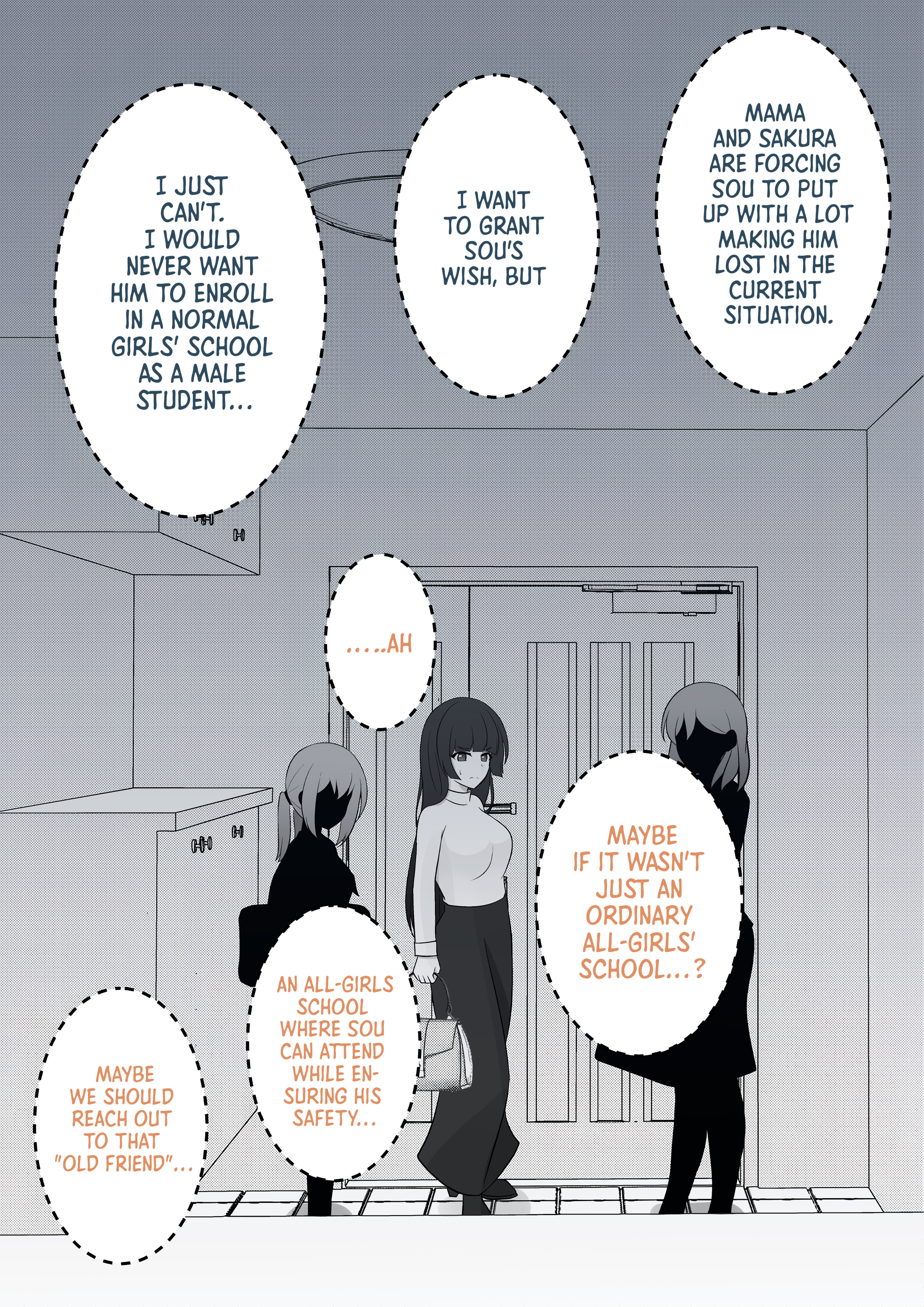 A Parallel World With A 1:39 Male To Female Ratio Is Unexpectedly Normal chapter 36 page 4