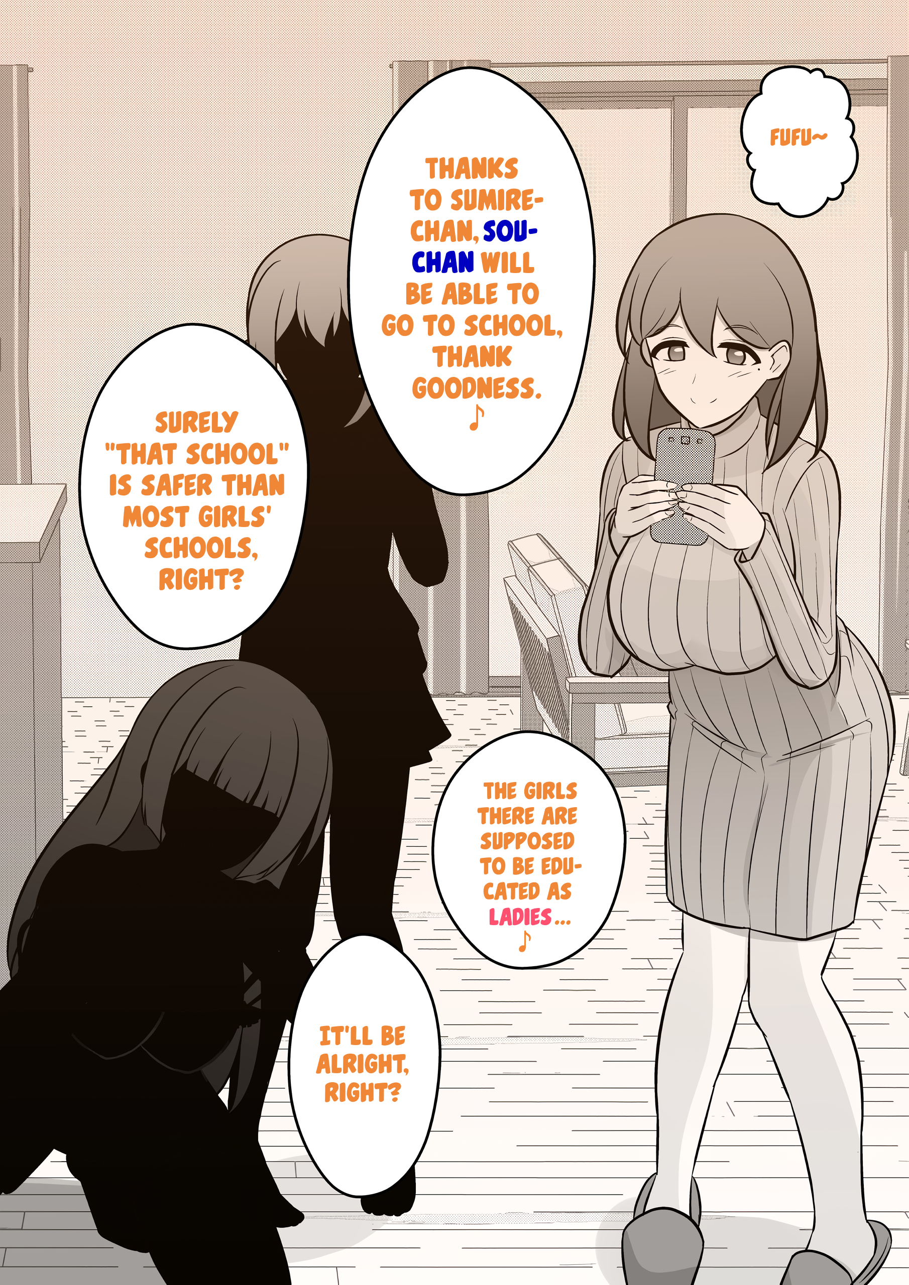 A Parallel World With A 1:39 Male To Female Ratio Is Unexpectedly Normal chapter 38 page 2