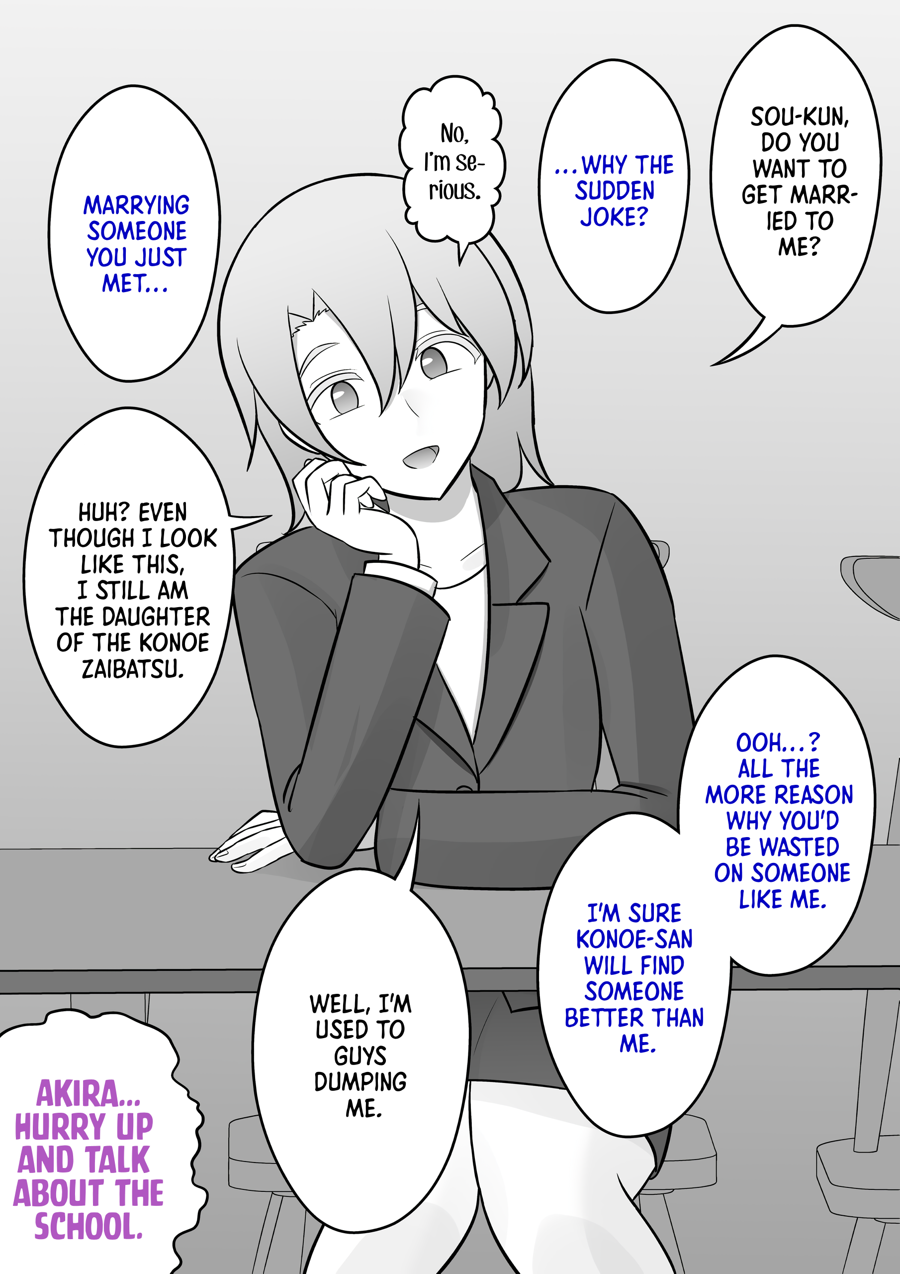 A Parallel World With A 1:39 Male To Female Ratio Is Unexpectedly Normal chapter 40 page 1