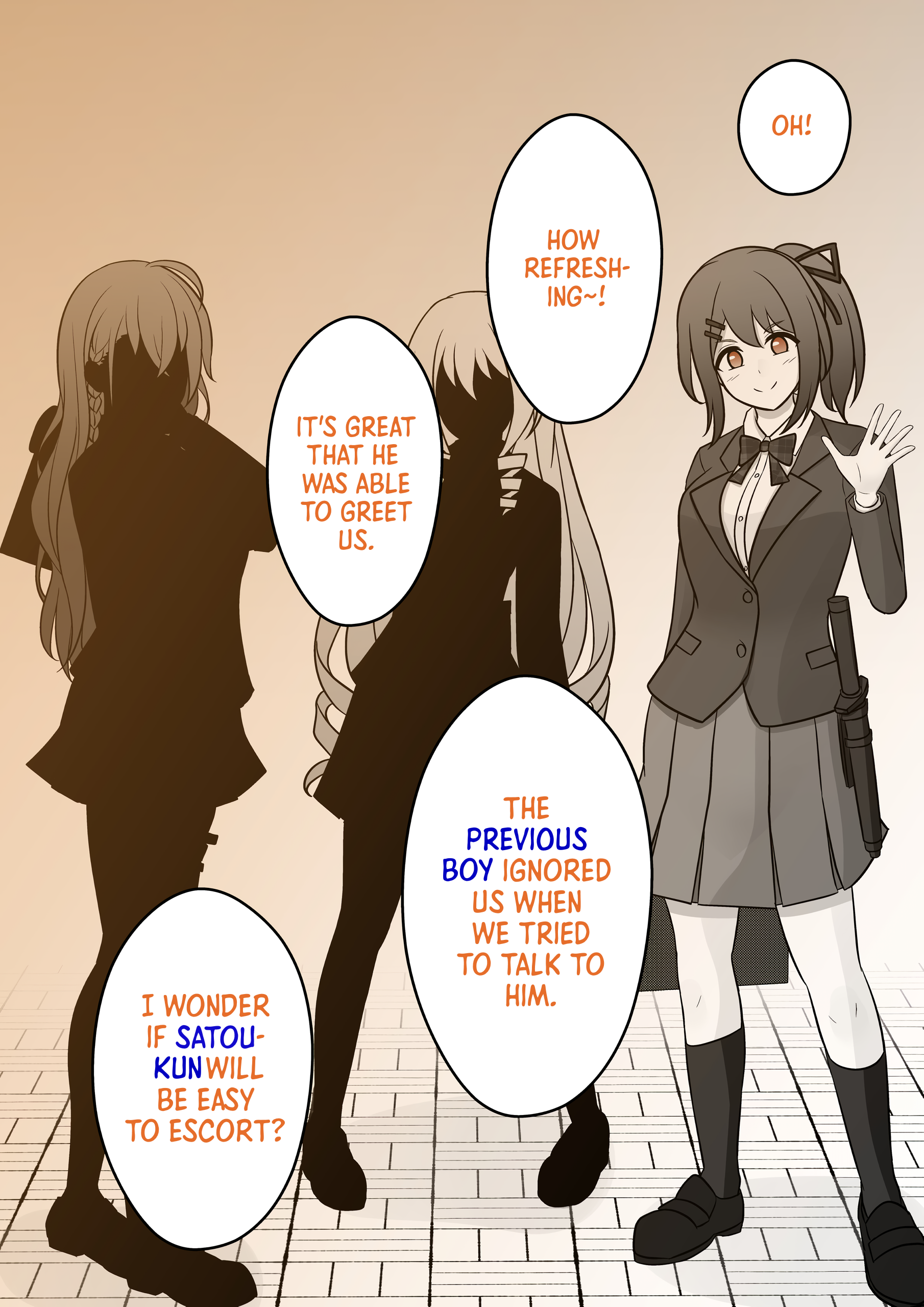 A Parallel World With A 1:39 Male To Female Ratio Is Unexpectedly Normal chapter 43 page 2