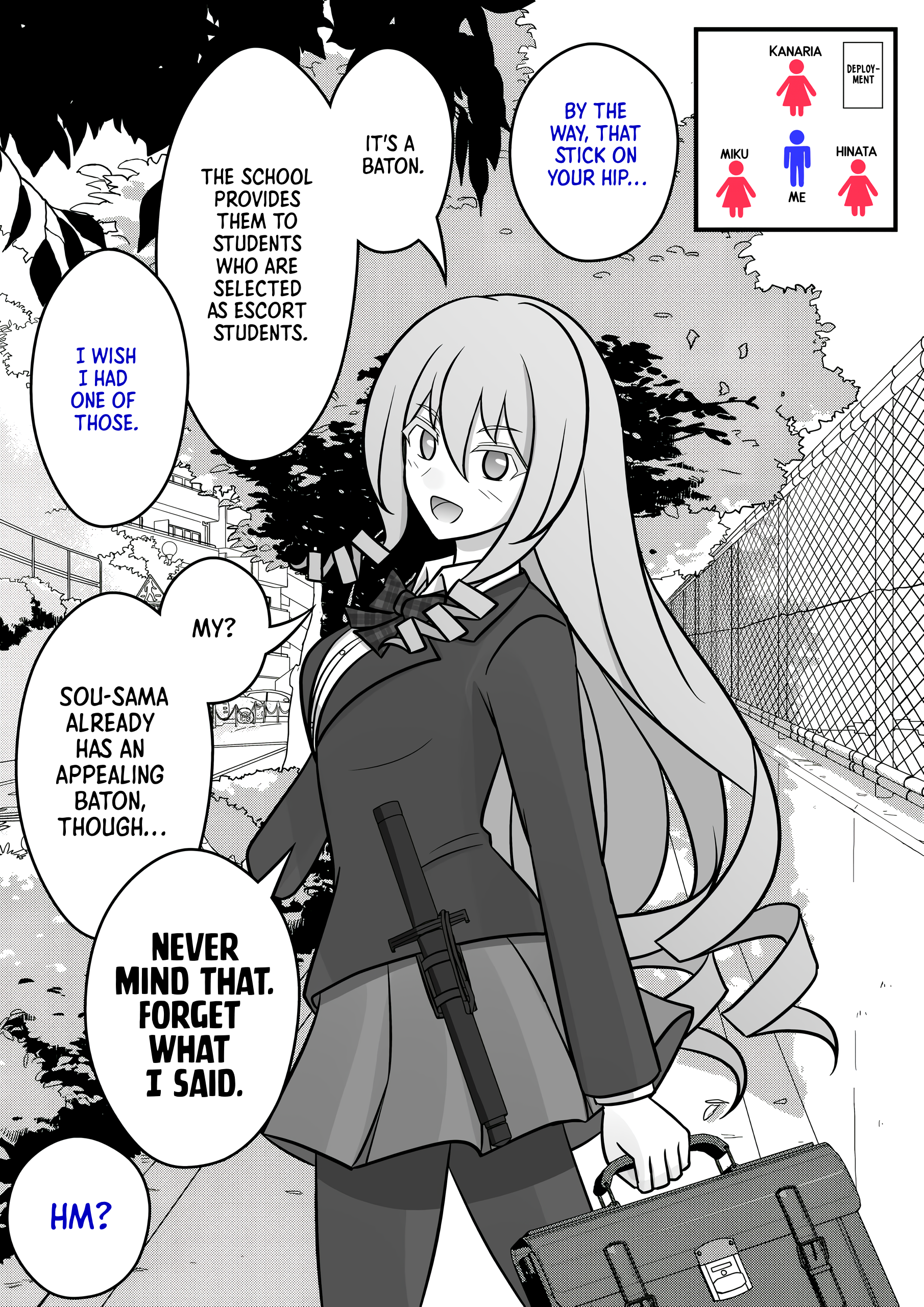 A Parallel World With A 1:39 Male To Female Ratio Is Unexpectedly Normal chapter 44 page 1