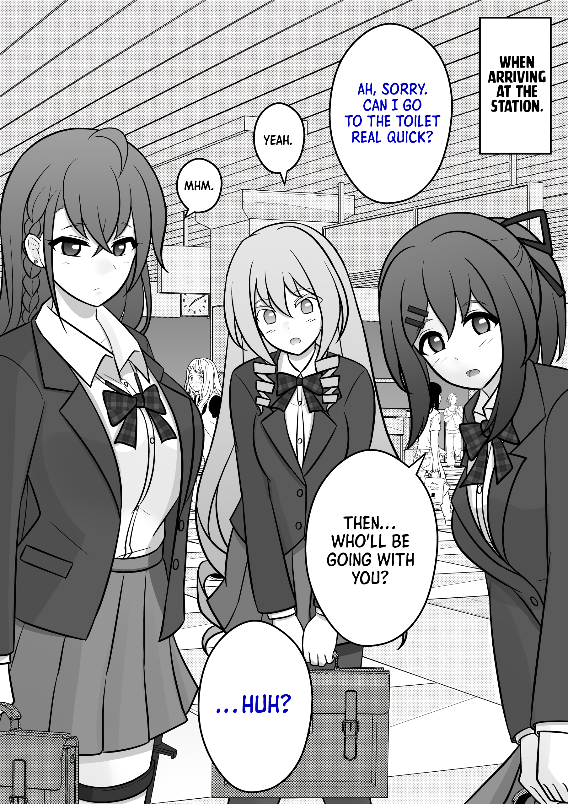 A Parallel World With A 1:39 Male To Female Ratio Is Unexpectedly Normal chapter 47 page 1
