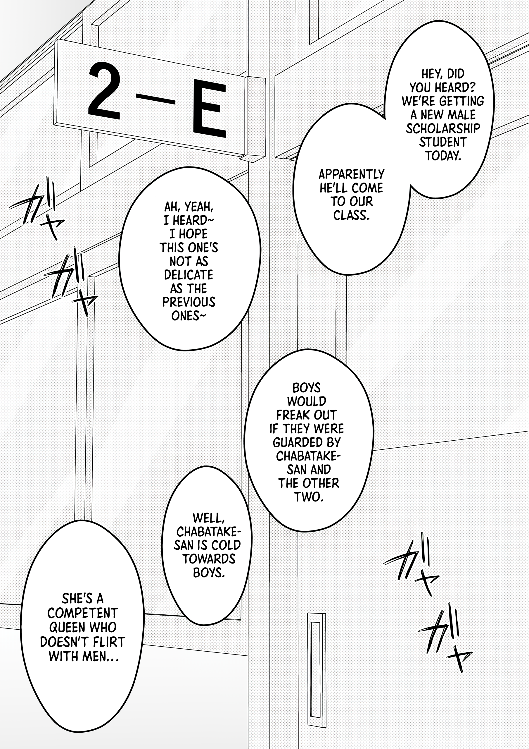 A Parallel World With A 1:39 Male To Female Ratio Is Unexpectedly Normal chapter 52 page 1