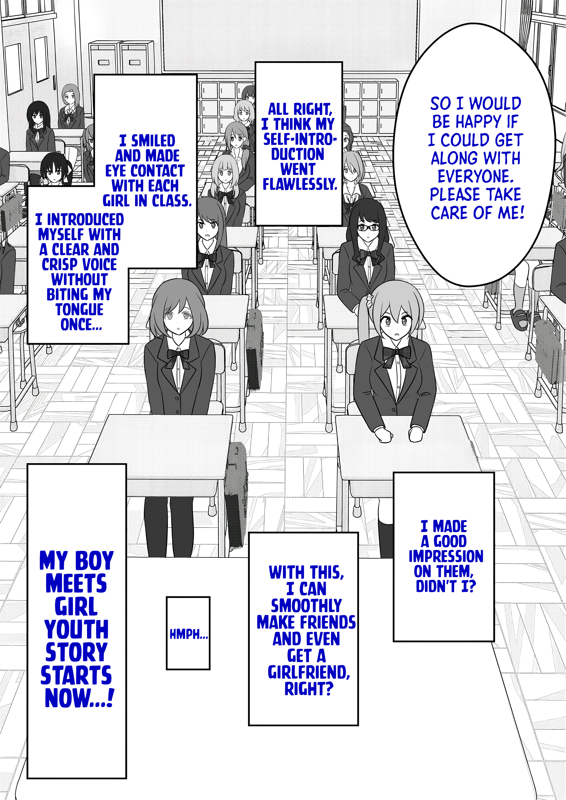 A Parallel World With A 1:39 Male To Female Ratio Is Unexpectedly Normal chapter 55 page 1