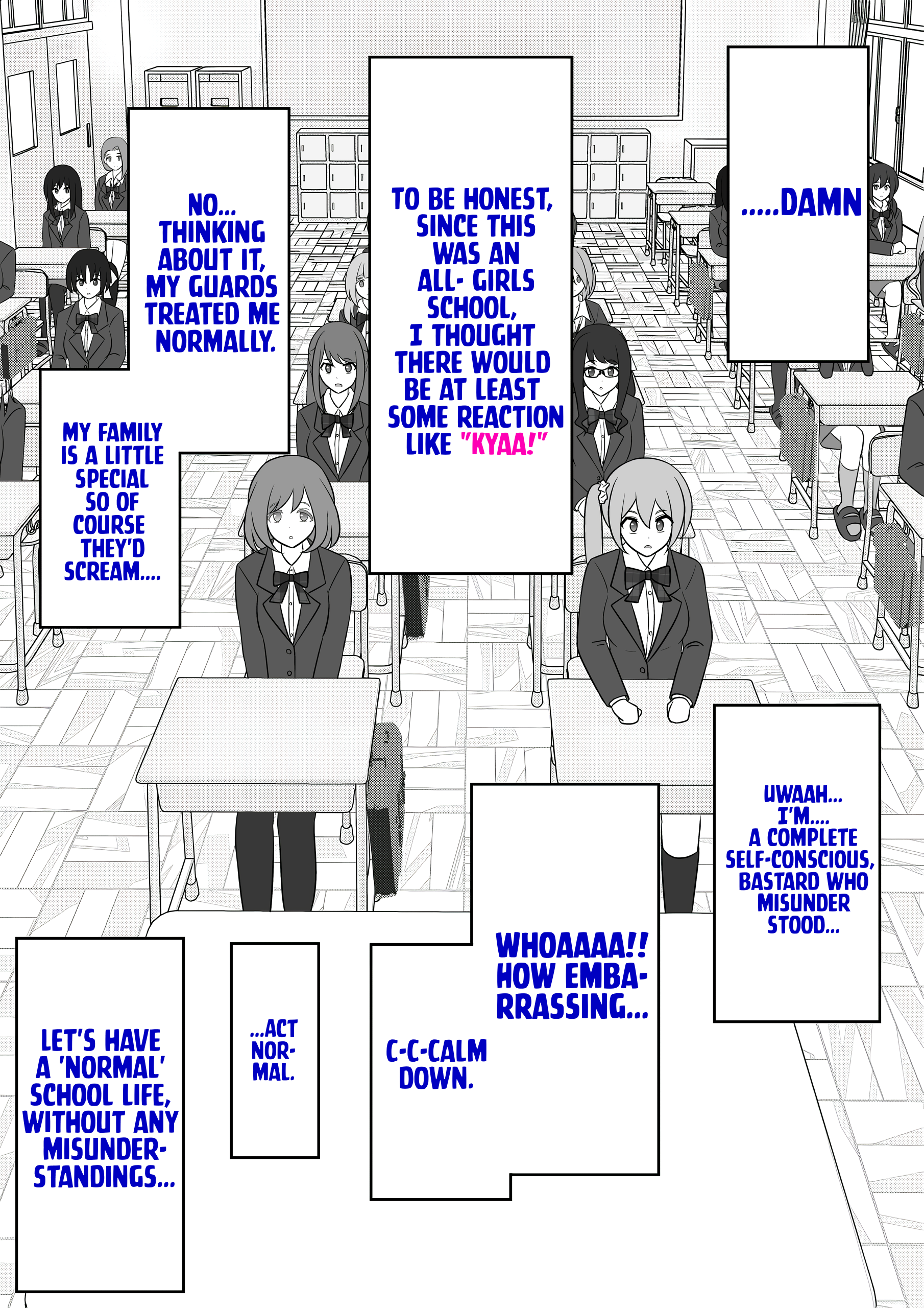 A Parallel World With A 1:39 Male To Female Ratio Is Unexpectedly Normal chapter 55 page 3