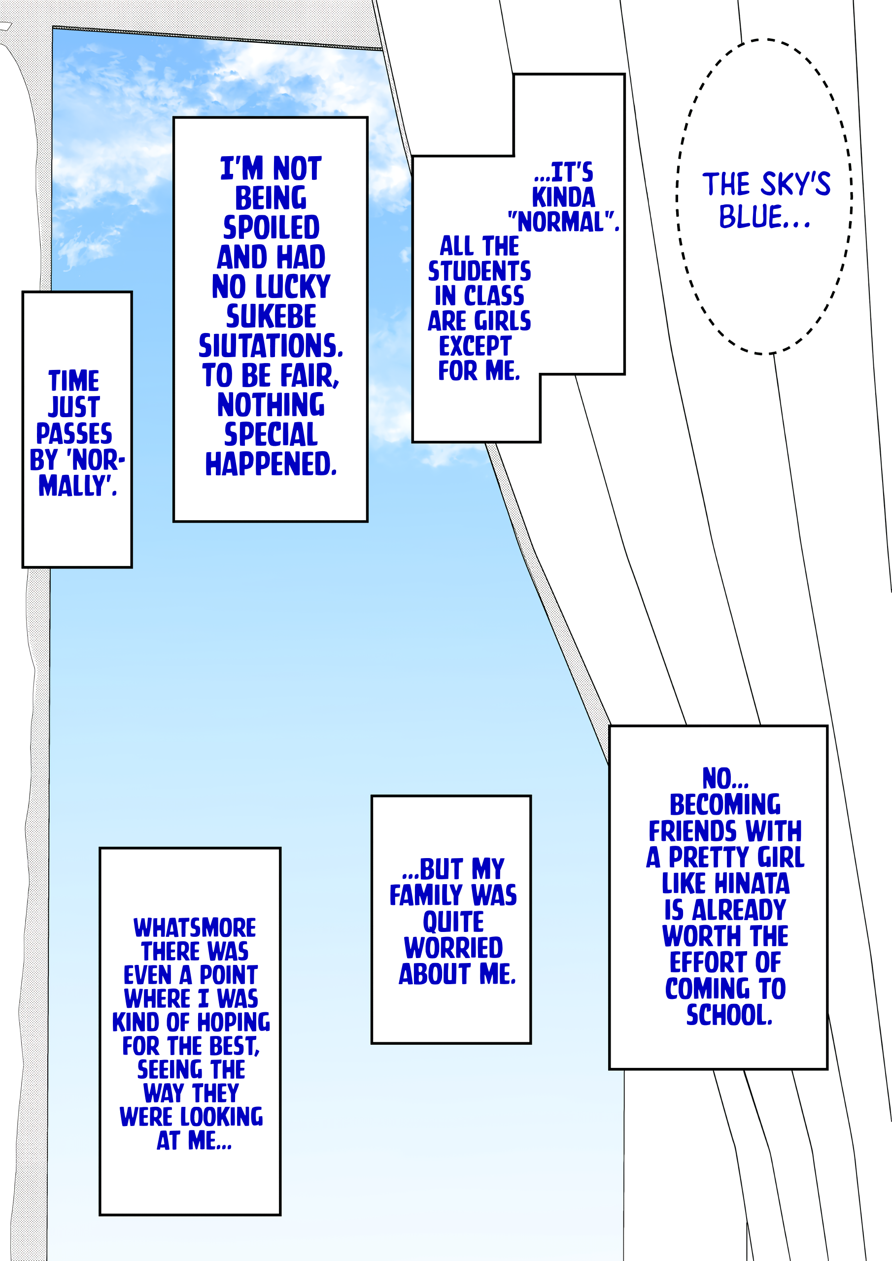 A Parallel World With A 1:39 Male To Female Ratio Is Unexpectedly Normal chapter 57 page 1