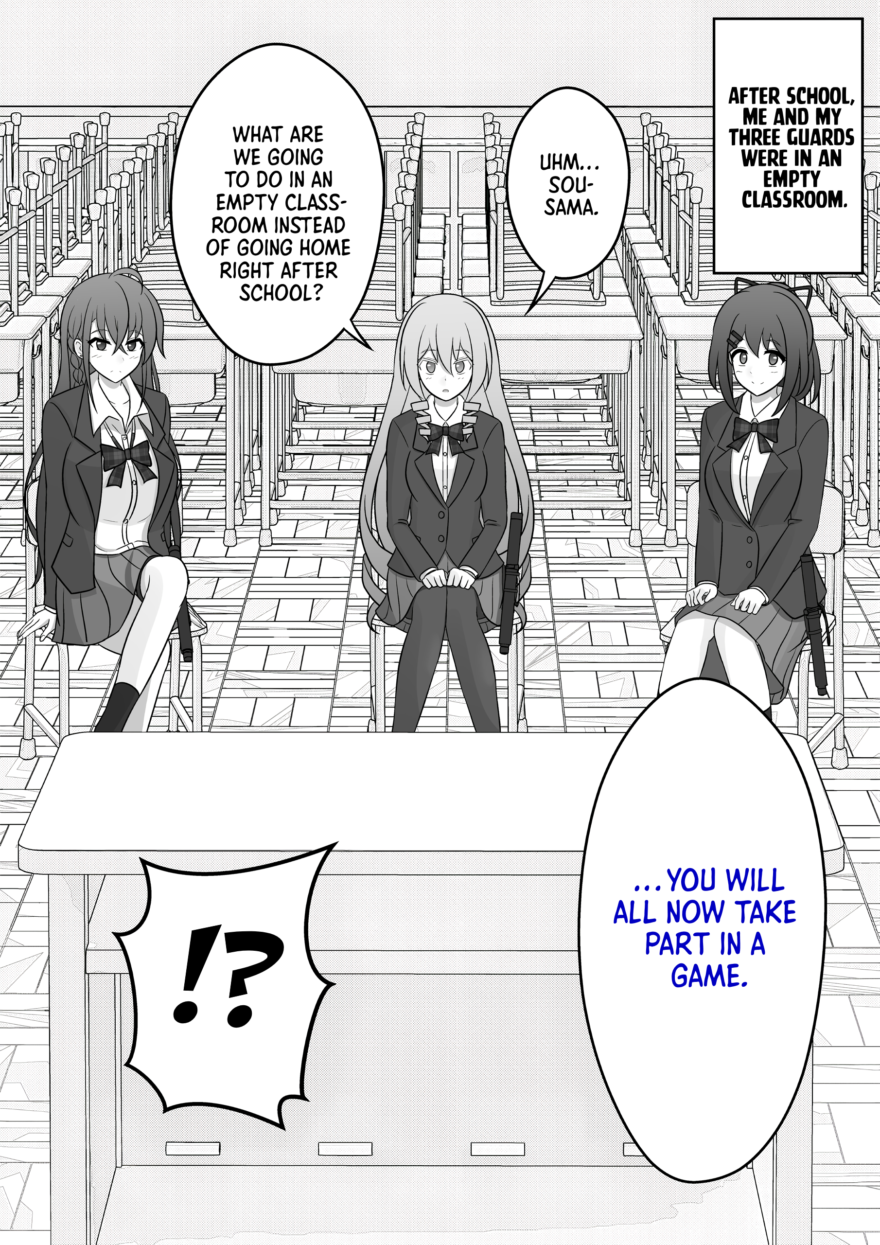 A Parallel World With A 1:39 Male To Female Ratio Is Unexpectedly Normal chapter 60 page 1