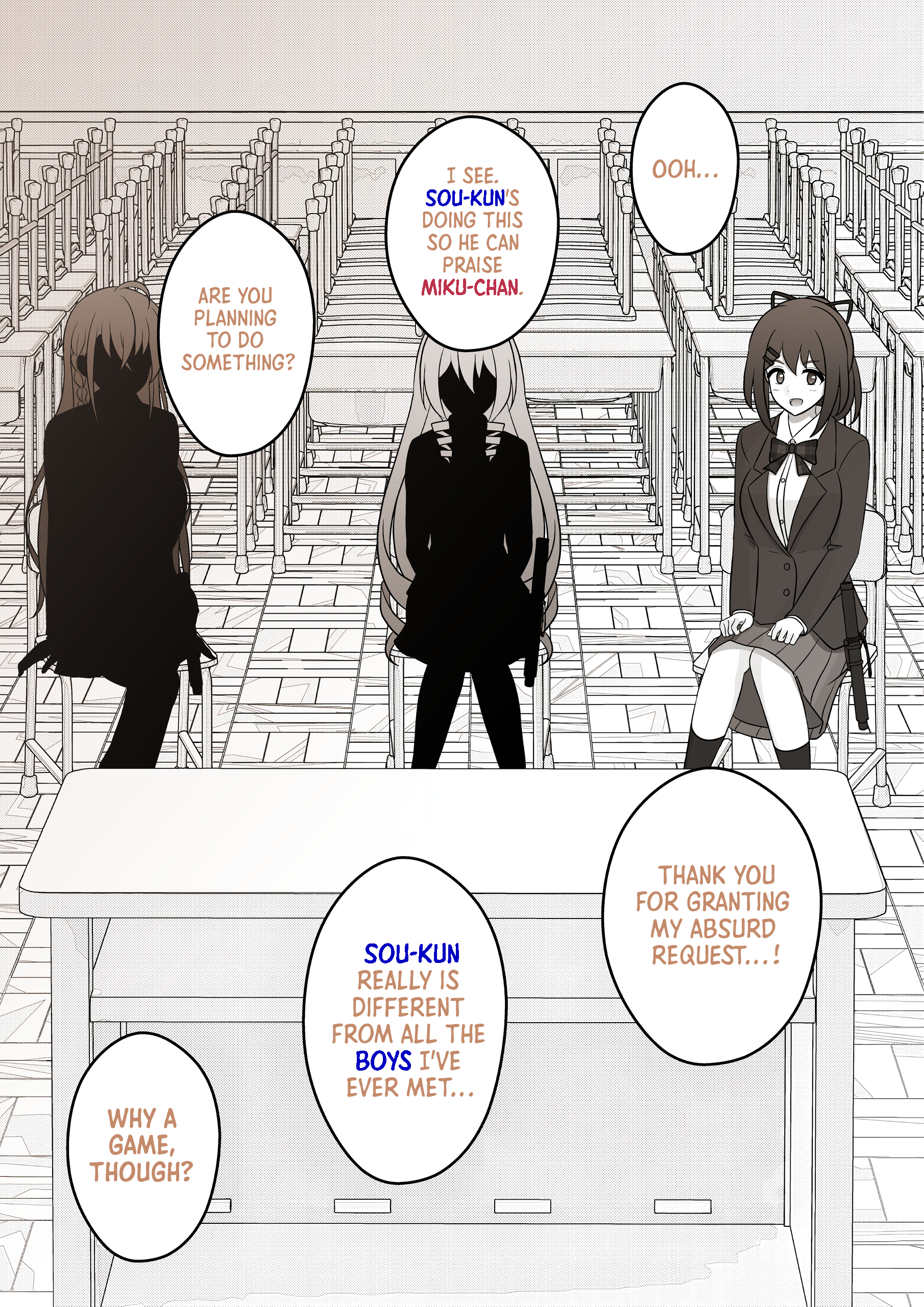 A Parallel World With A 1:39 Male To Female Ratio Is Unexpectedly Normal chapter 60 page 2